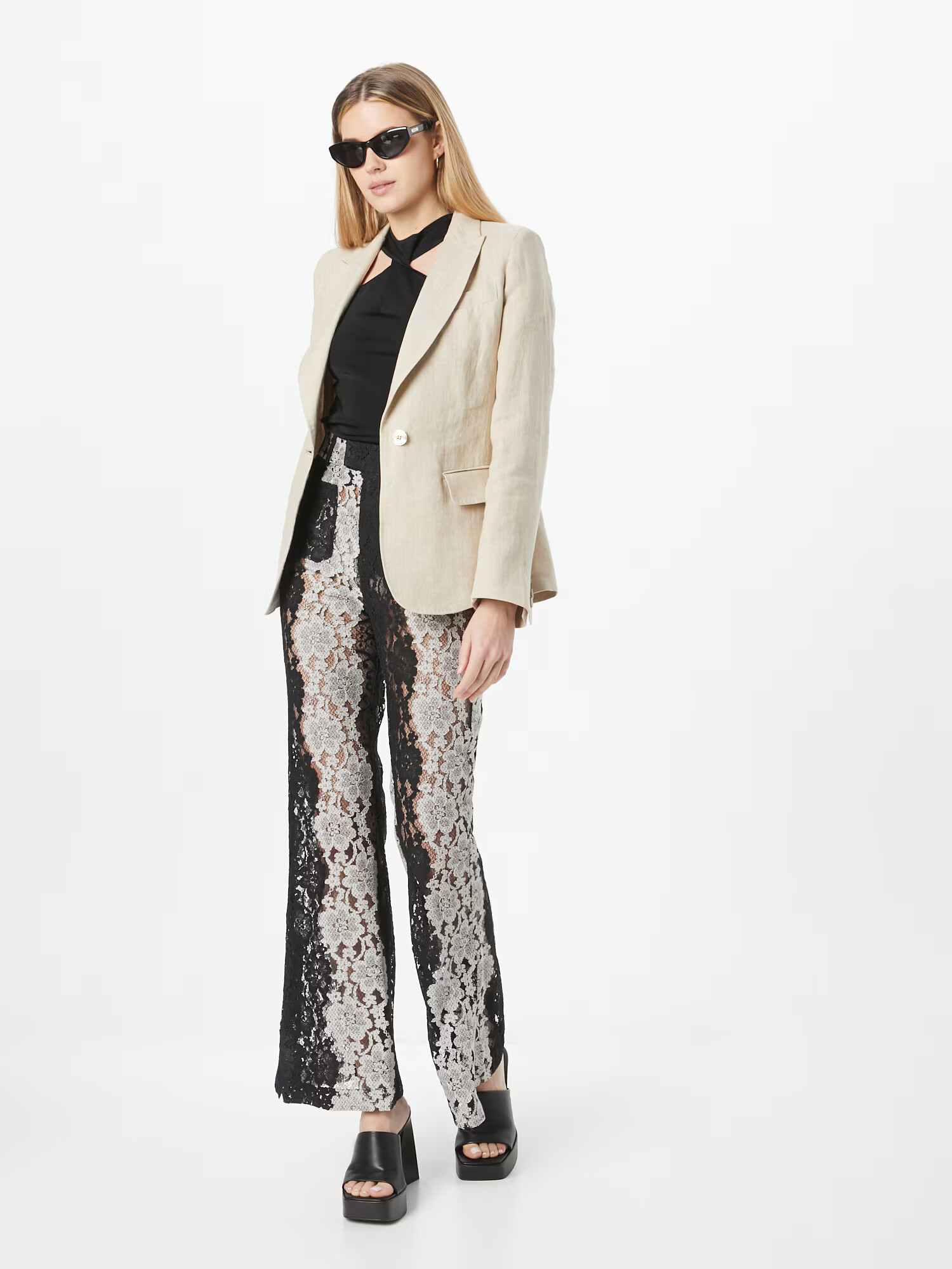 Weekend Max Mara Sacou 'NALUT' grej - Pled.ro