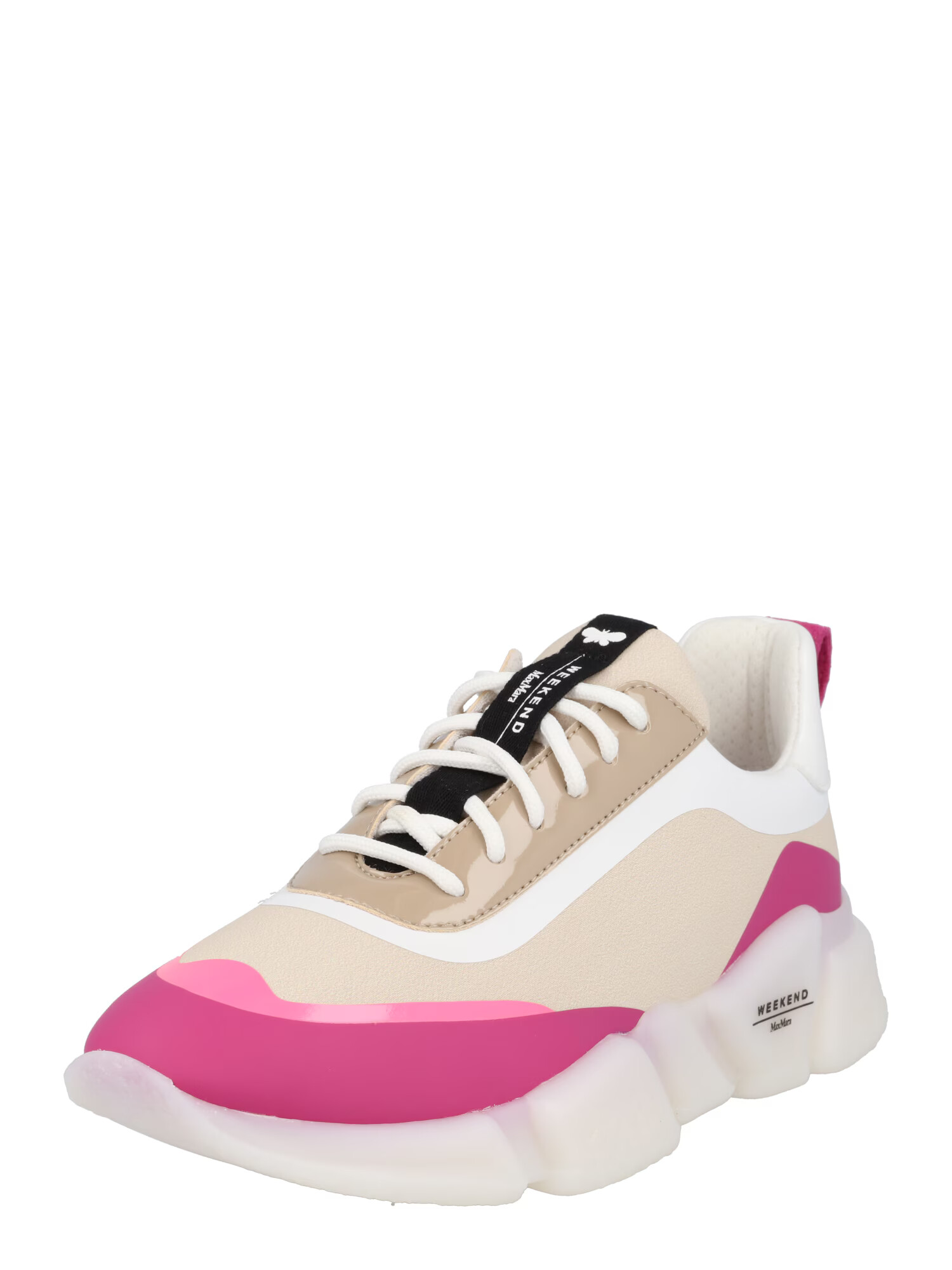 Weekend Max Mara Sneaker low 'POTENZA' bej / magenta - Pled.ro