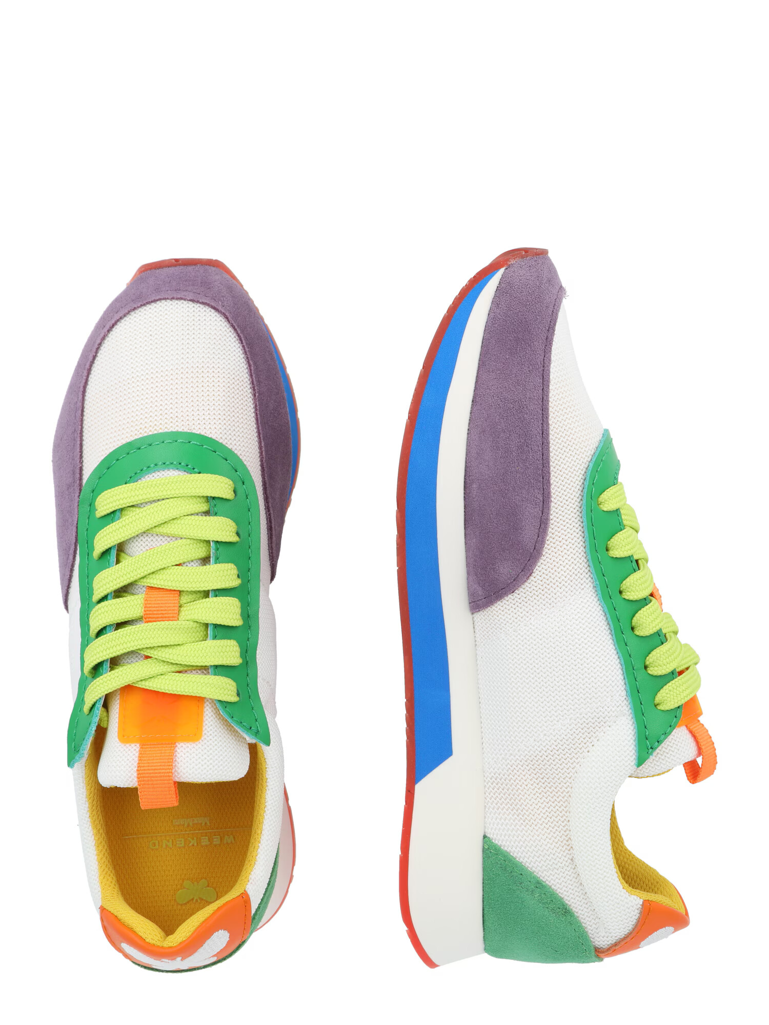 Weekend Max Mara Sneaker low 'RARO' verde / lila / portocaliu / alb - Pled.ro