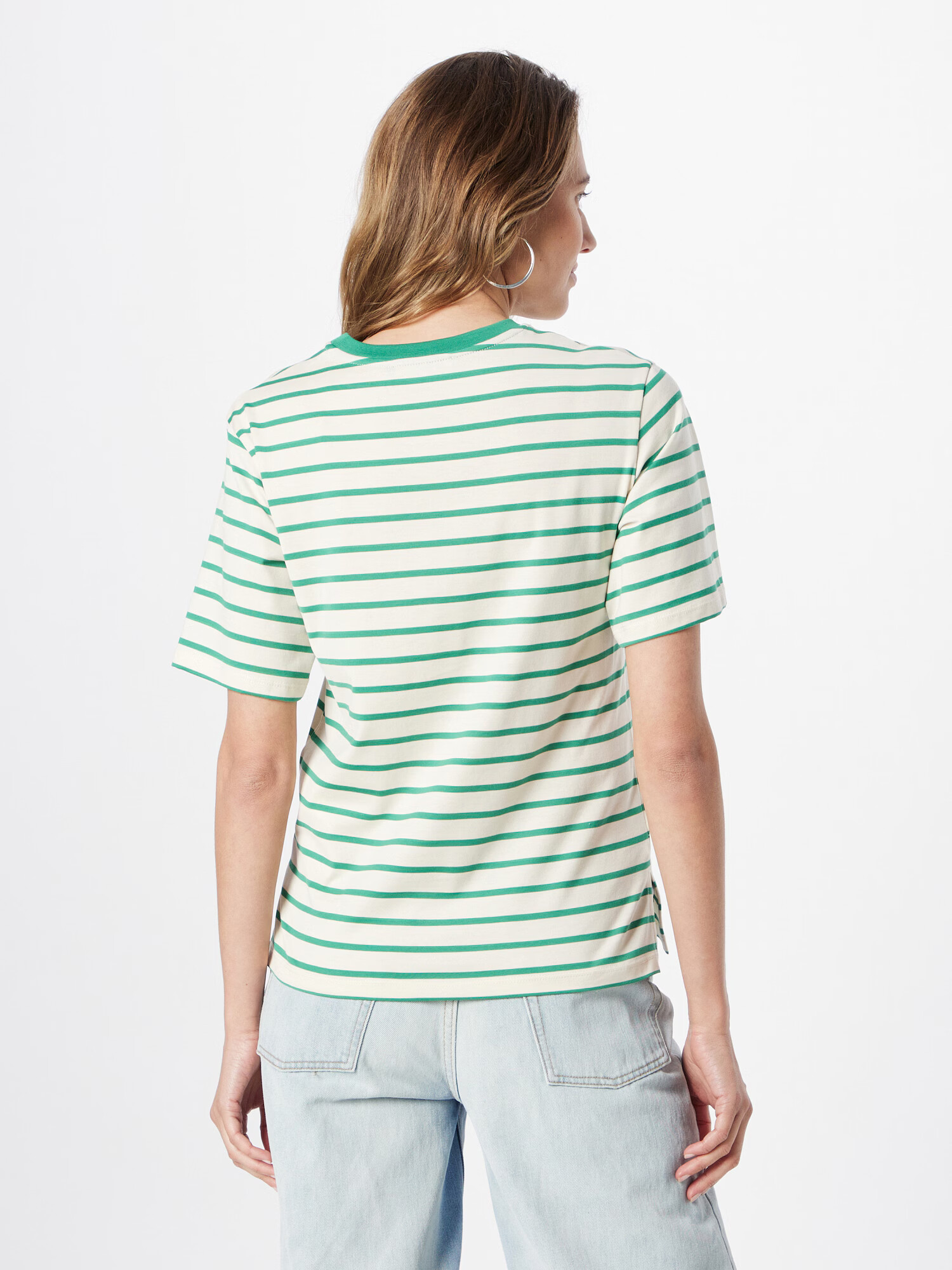 Weekend Max Mara Tricou 'EDITTO' verde / negru / alb - Pled.ro