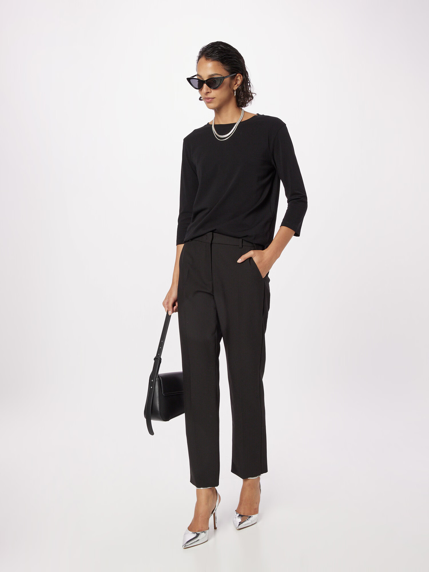 Weekend Max Mara Tricou 'MULTIA' negru - Pled.ro