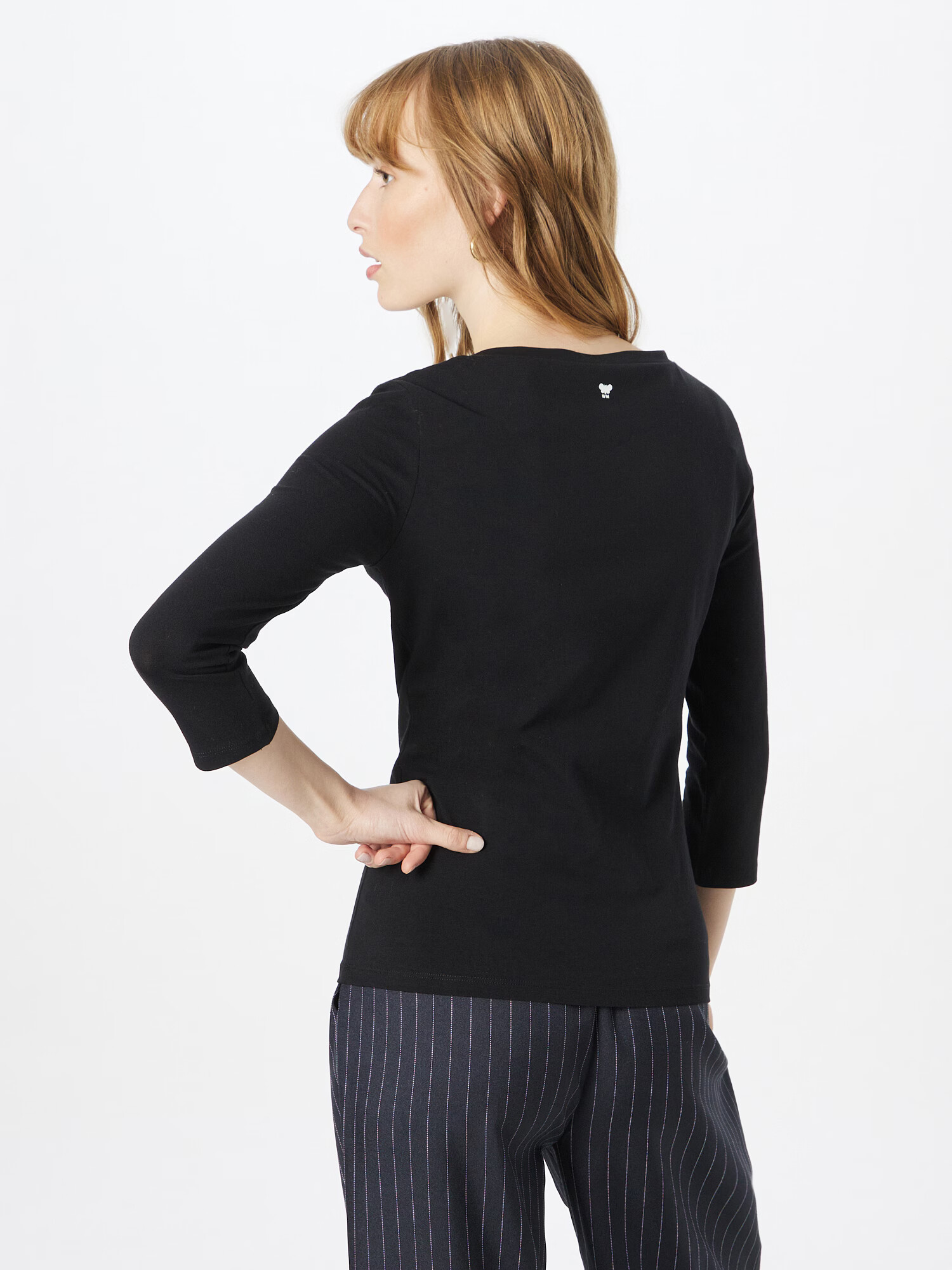 Weekend Max Mara Tricou 'MULTIA' negru / alb - Pled.ro