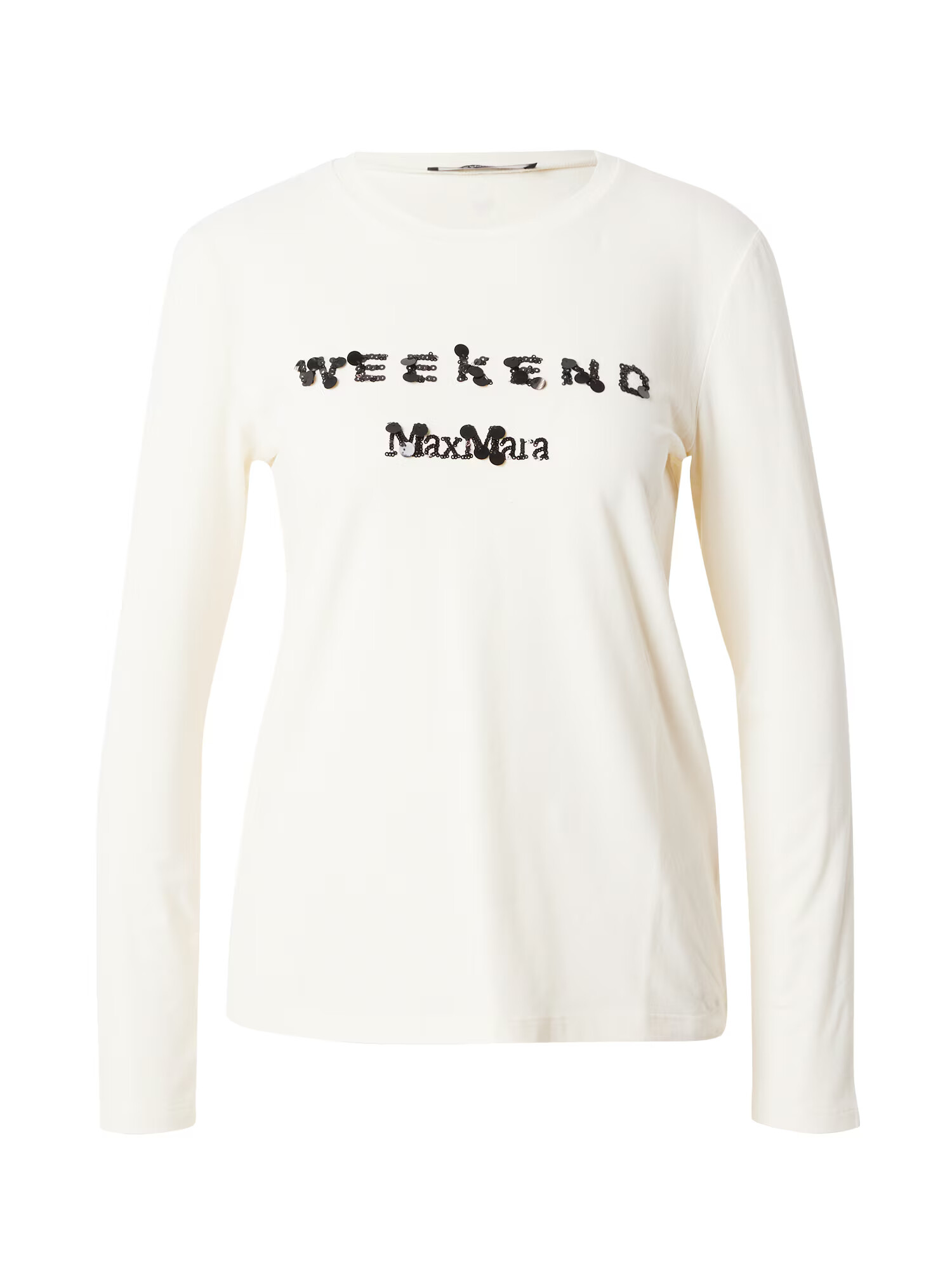 Weekend Max Mara Tricou 'SIAMESE' negru / alb - Pled.ro