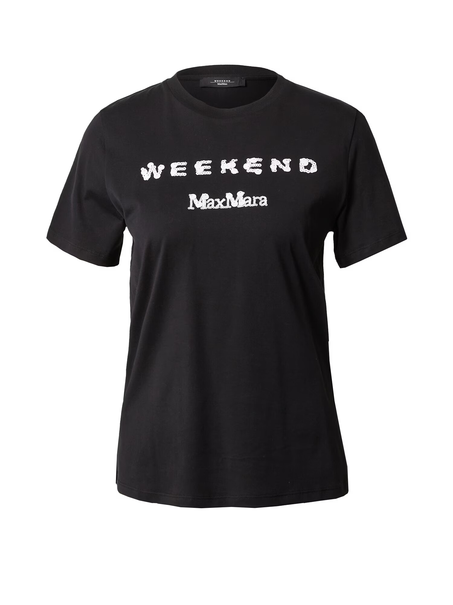 Weekend Max Mara Tricou 'TALENTO' negru / alb - Pled.ro