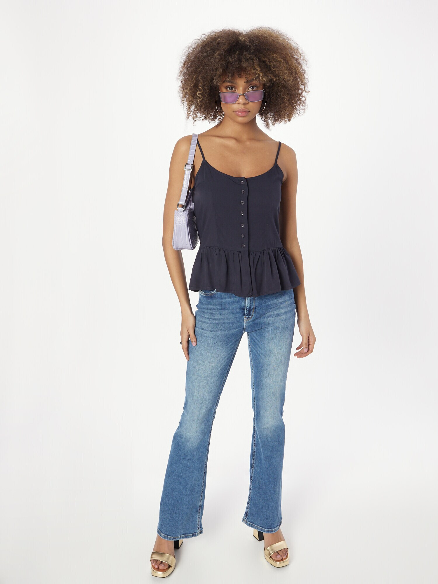 Wemoto Top 'Lela' bleumarin - Pled.ro