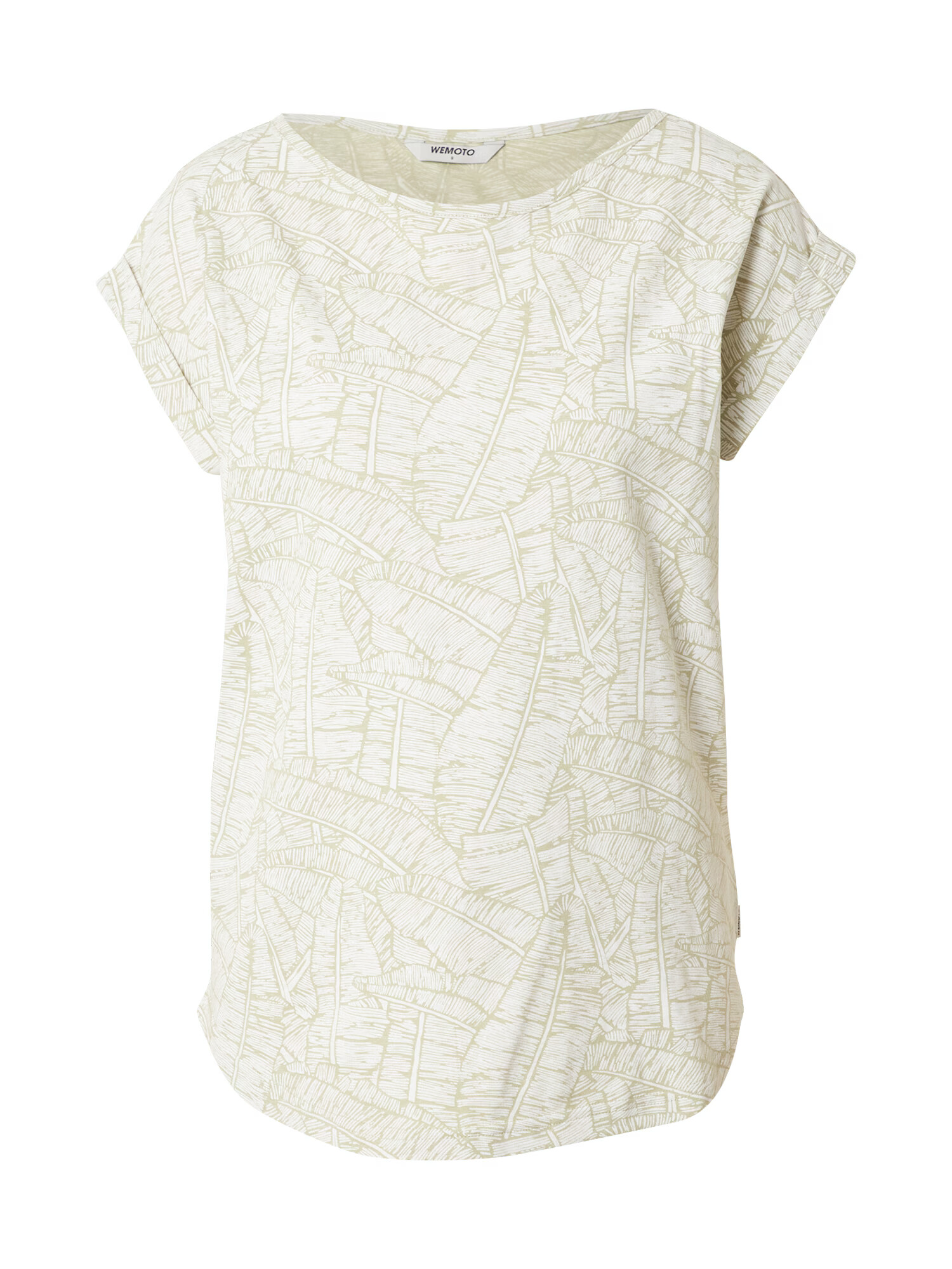 Wemoto Tricou 'Holly' crem / verde - Pled.ro