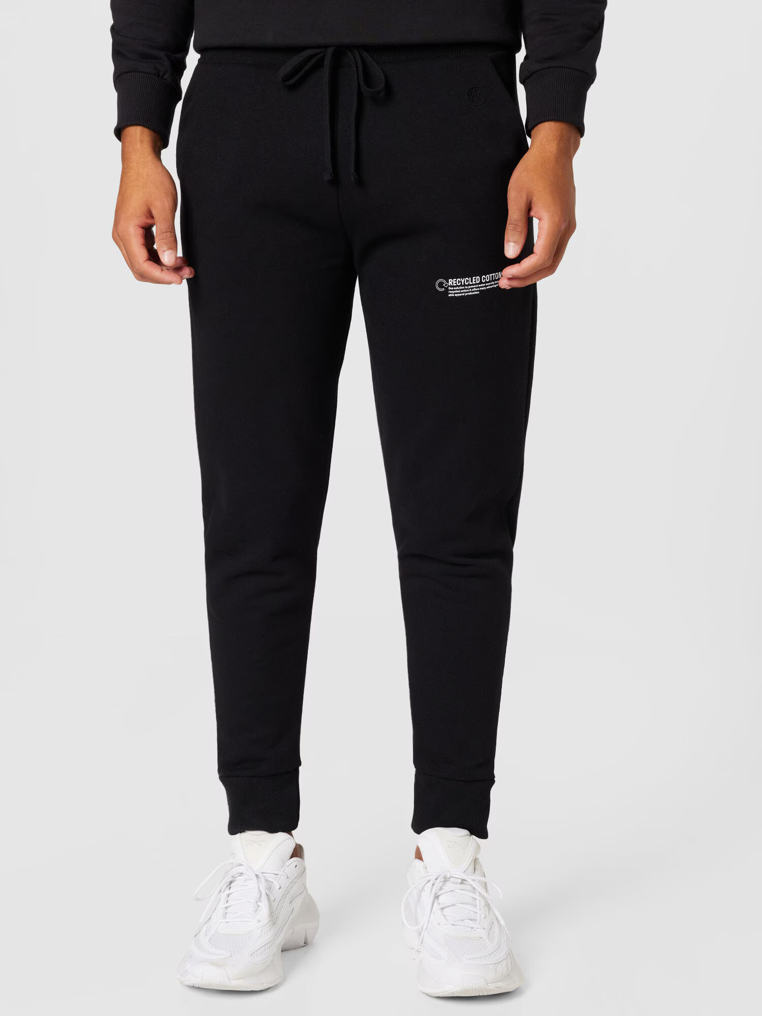 WESTMARK LONDON Pantaloni negru / alb - Pled.ro