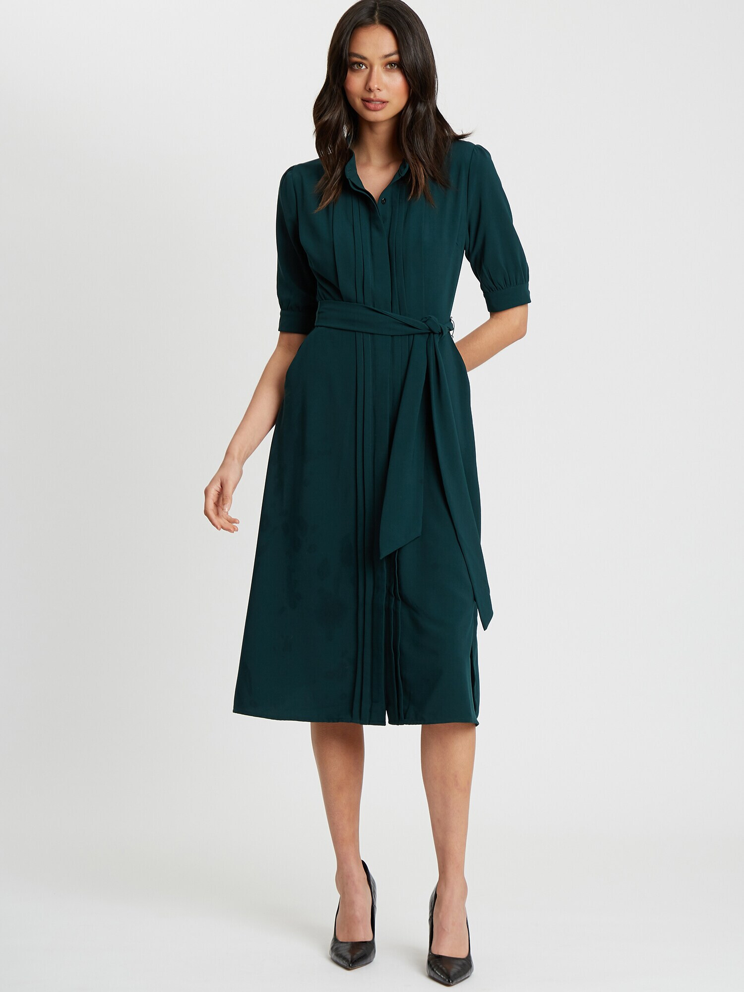 Willa Rochie tip bluză 'SOLANGE ' verde - Pled.ro