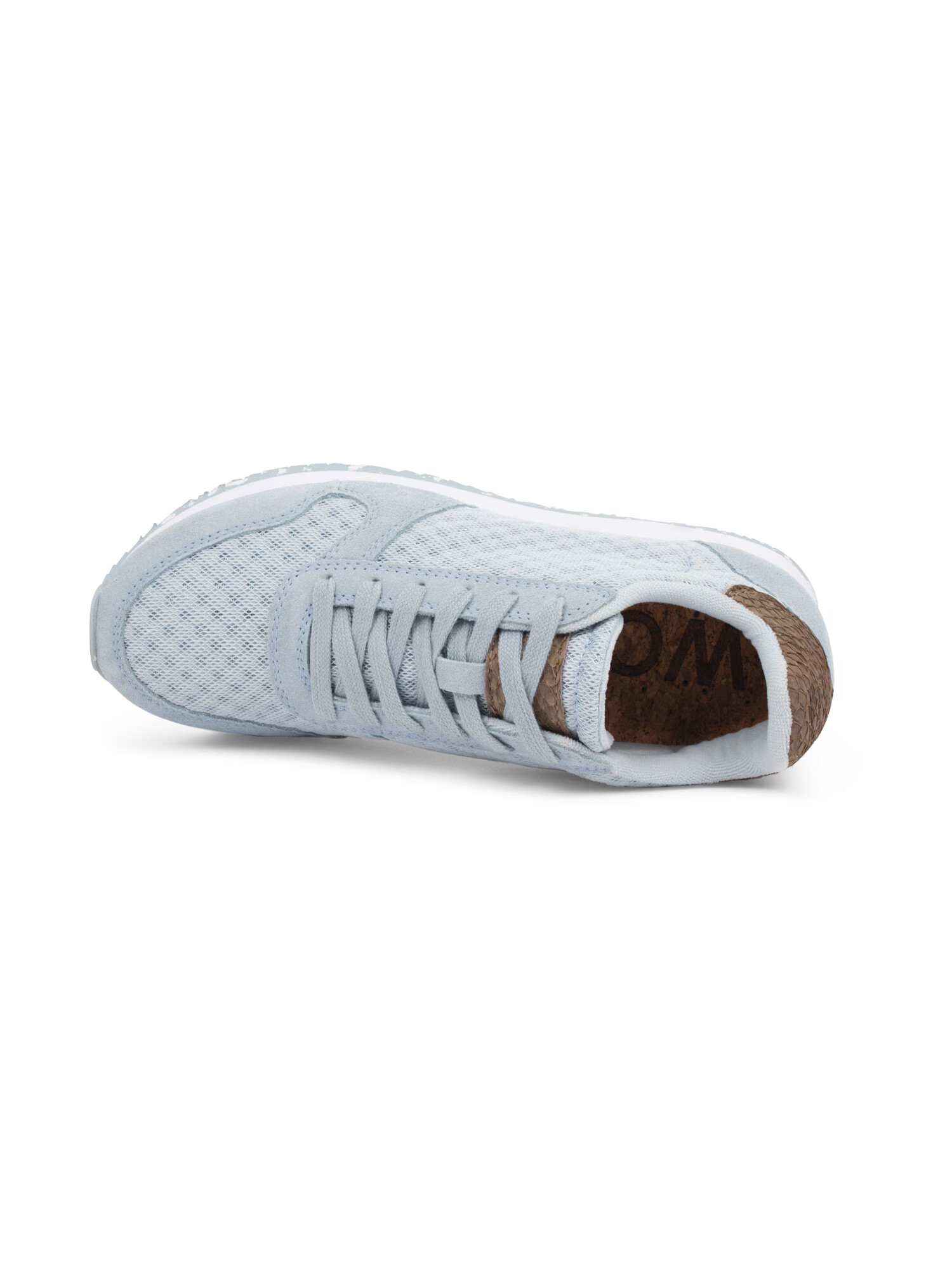 WODEN Sneaker low albastru deschis / maro amestecat / alb - Pled.ro