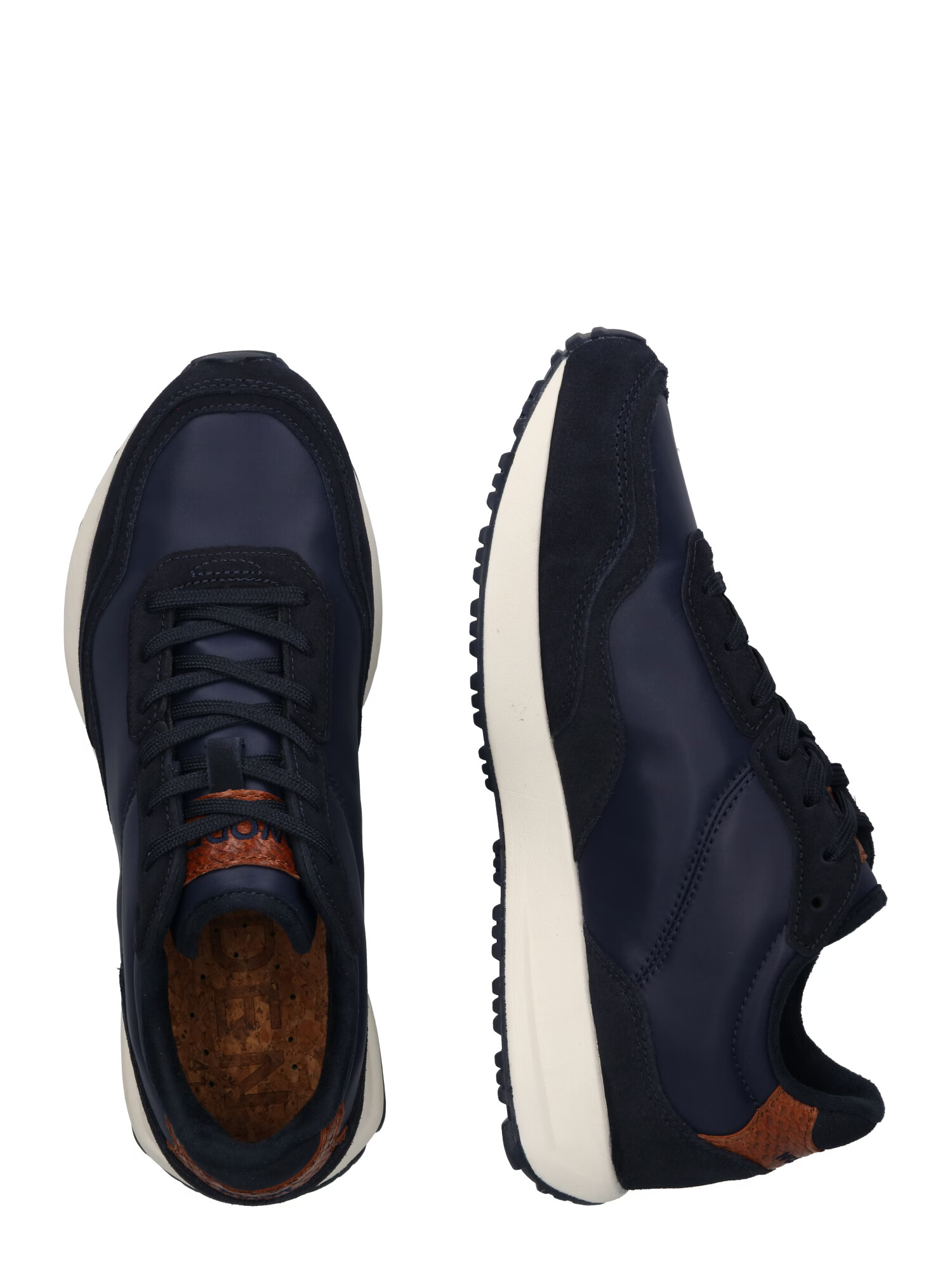 WODEN Sneaker low 'Dagny' bleumarin / maro caramel - Pled.ro