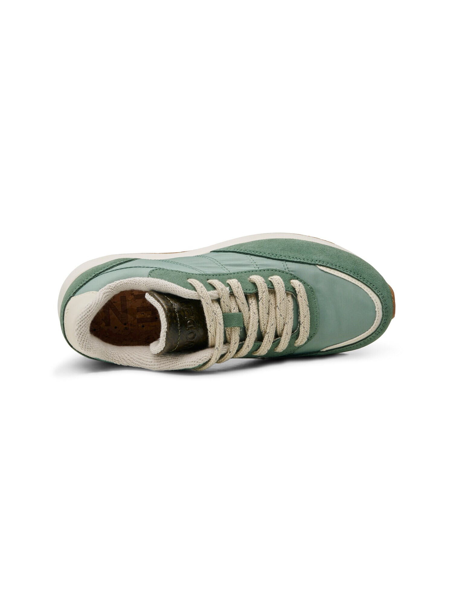 WODEN Sneaker low 'Nellie' bej / verde mentă / verde jad - Pled.ro