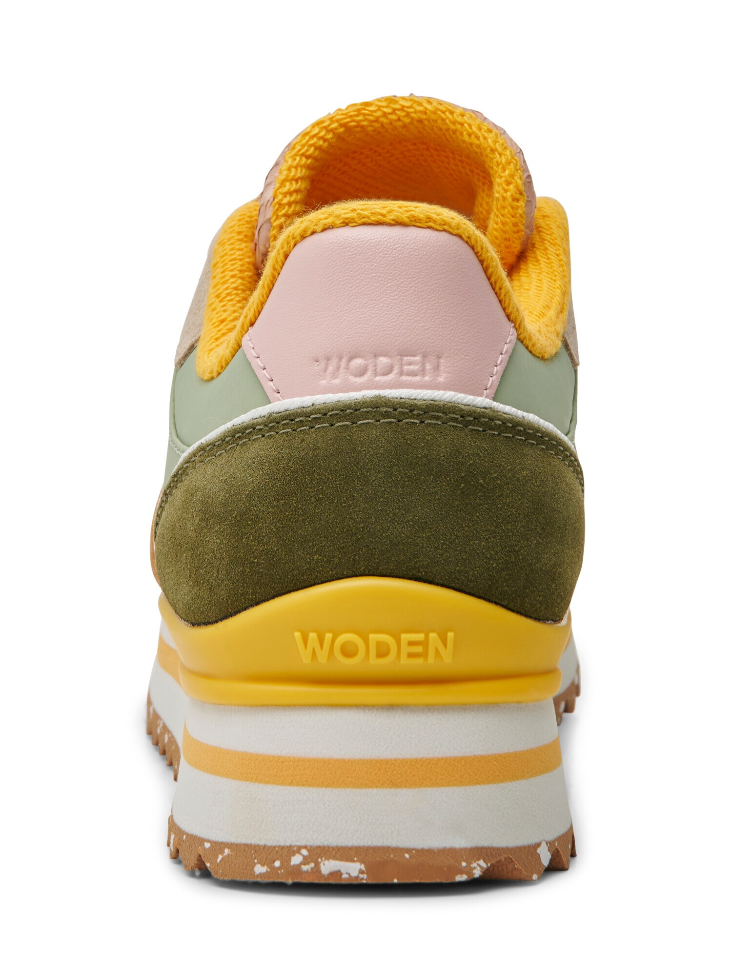 WODEN Sneaker low 'Nellie II' bej / ocru / oliv / verde mentă - Pled.ro