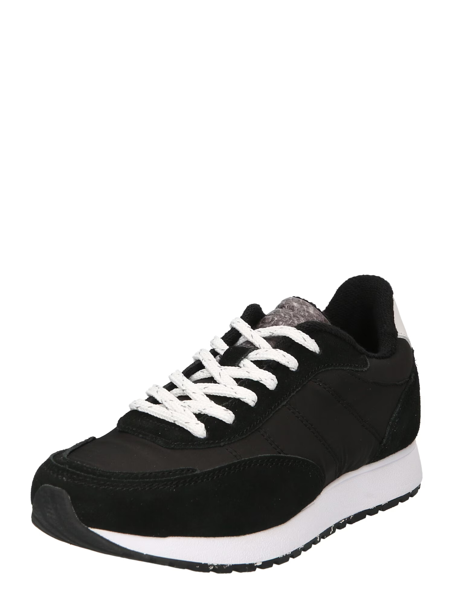 WODEN Sneaker low 'Nellie' negru / alb - Pled.ro