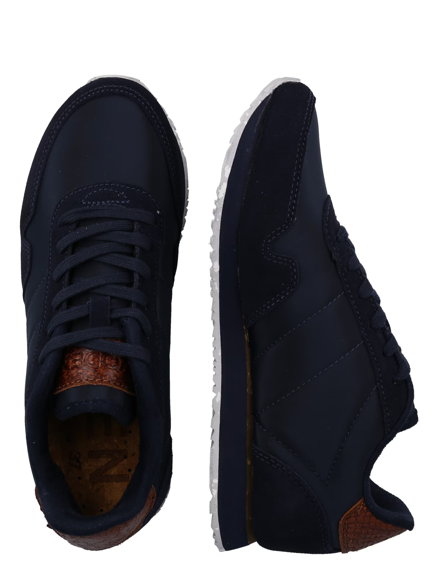 WODEN Sneaker low 'Nora III' bleumarin / maro - Pled.ro