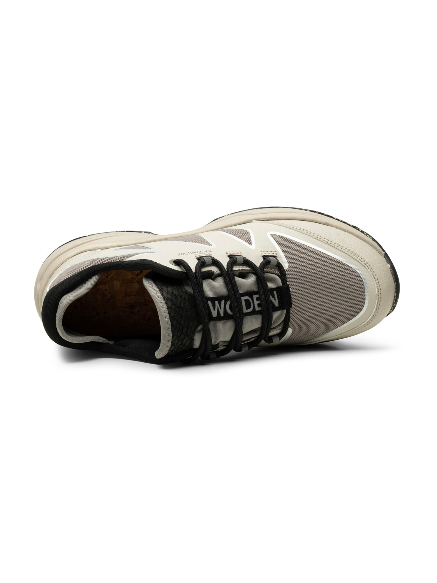 WODEN Sneaker low 'Ophelia' gri taupe / negru - Pled.ro