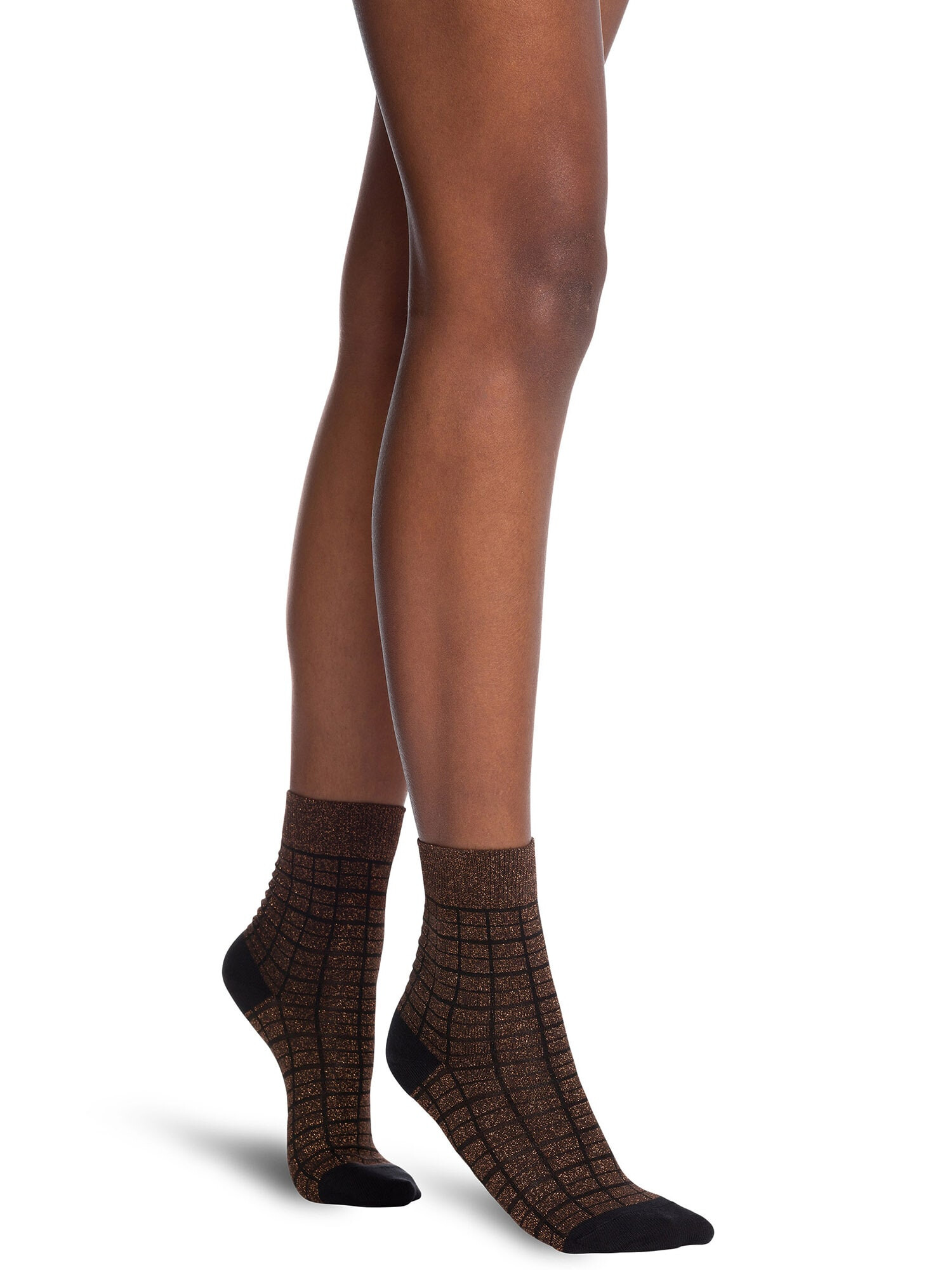 Wolford Șosete bronz / negru - Pled.ro