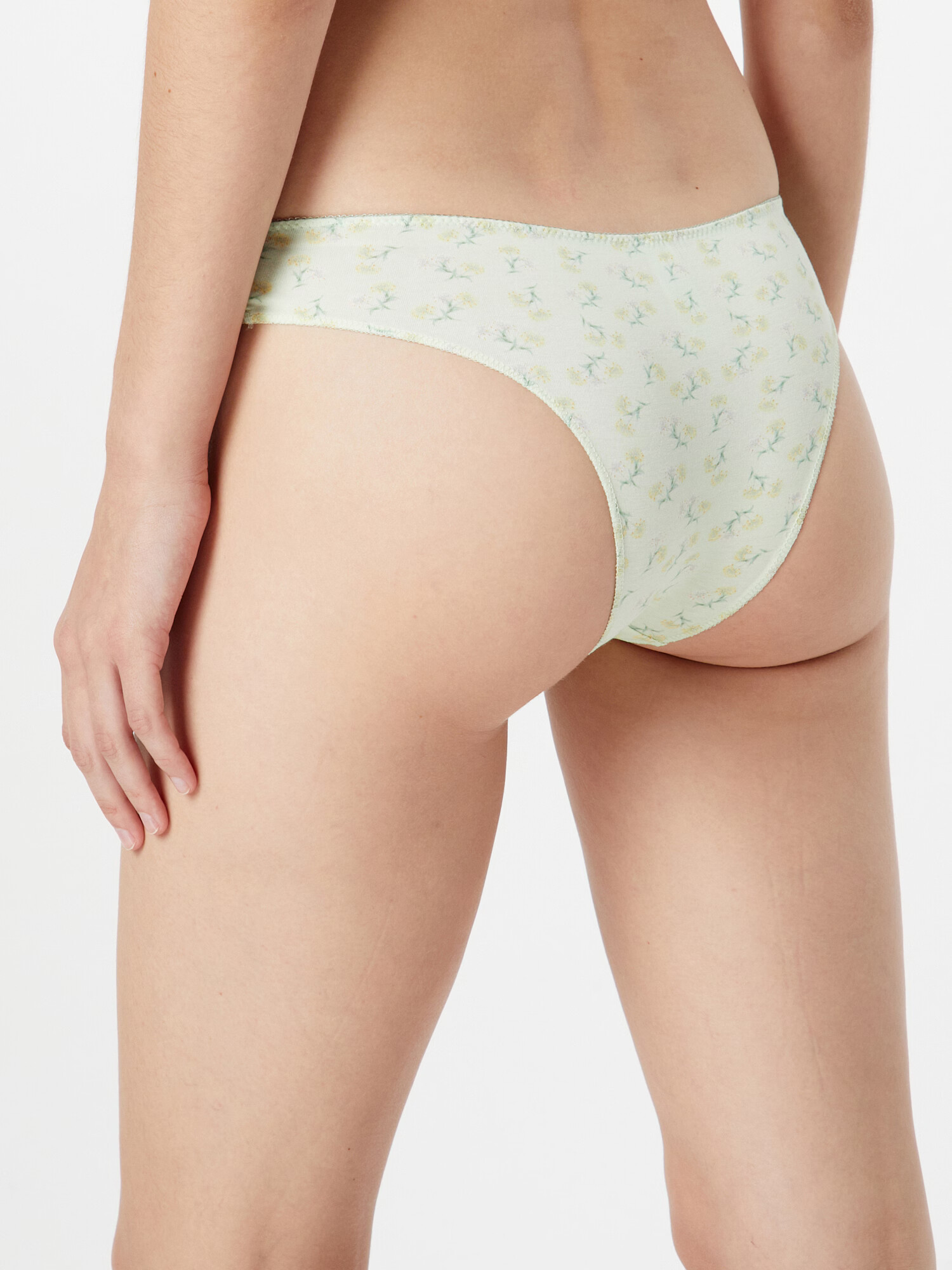 Women' Secret Slip galben pastel / verde jad / portocaliu / alb natural - Pled.ro