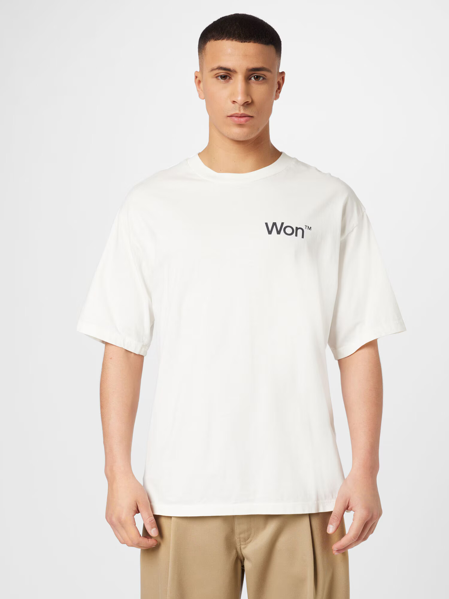 Won Hundred Tricou negru / alb - Pled.ro