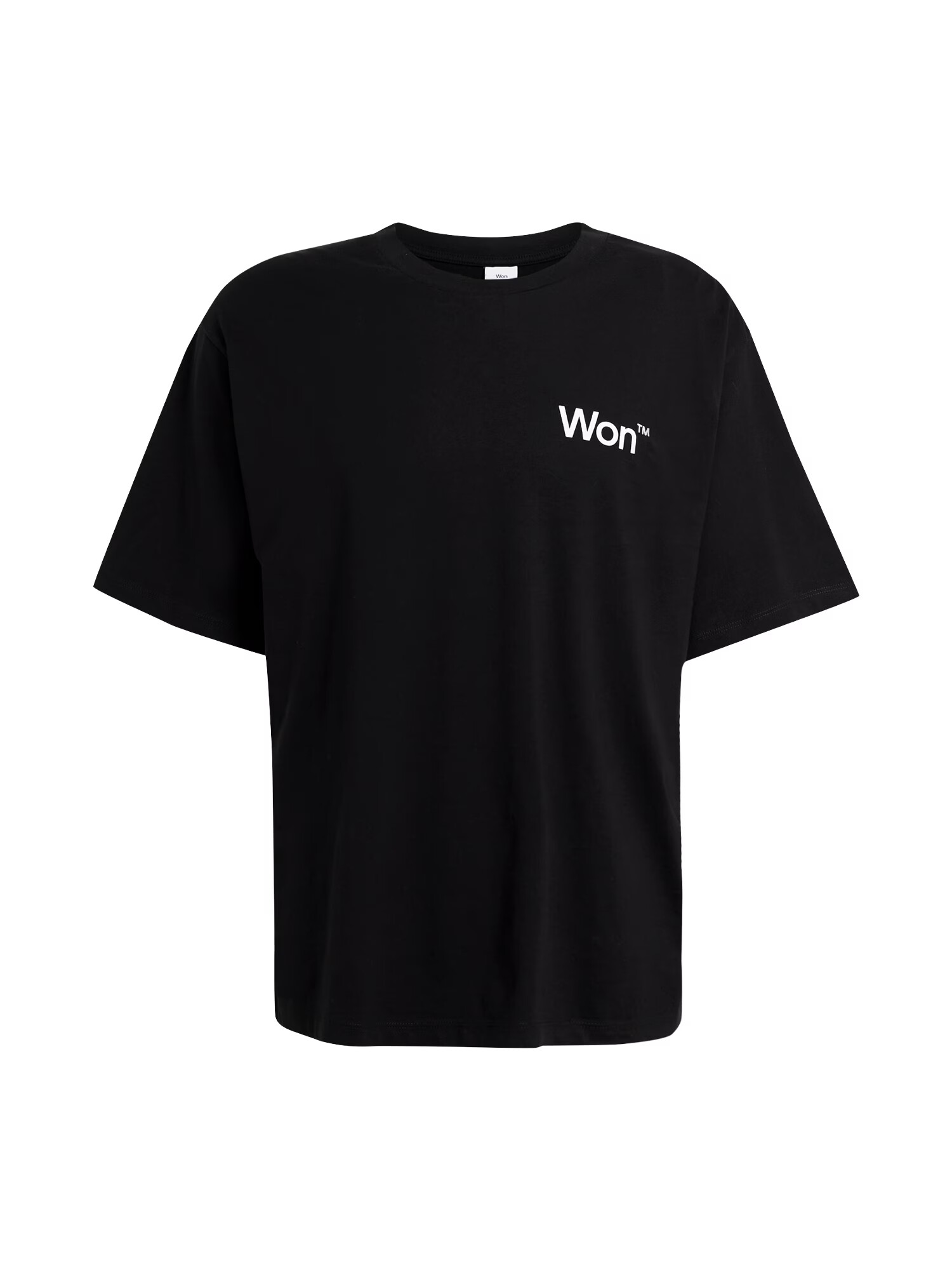 Won Hundred Tricou 'The Staff' negru / alb - Pled.ro