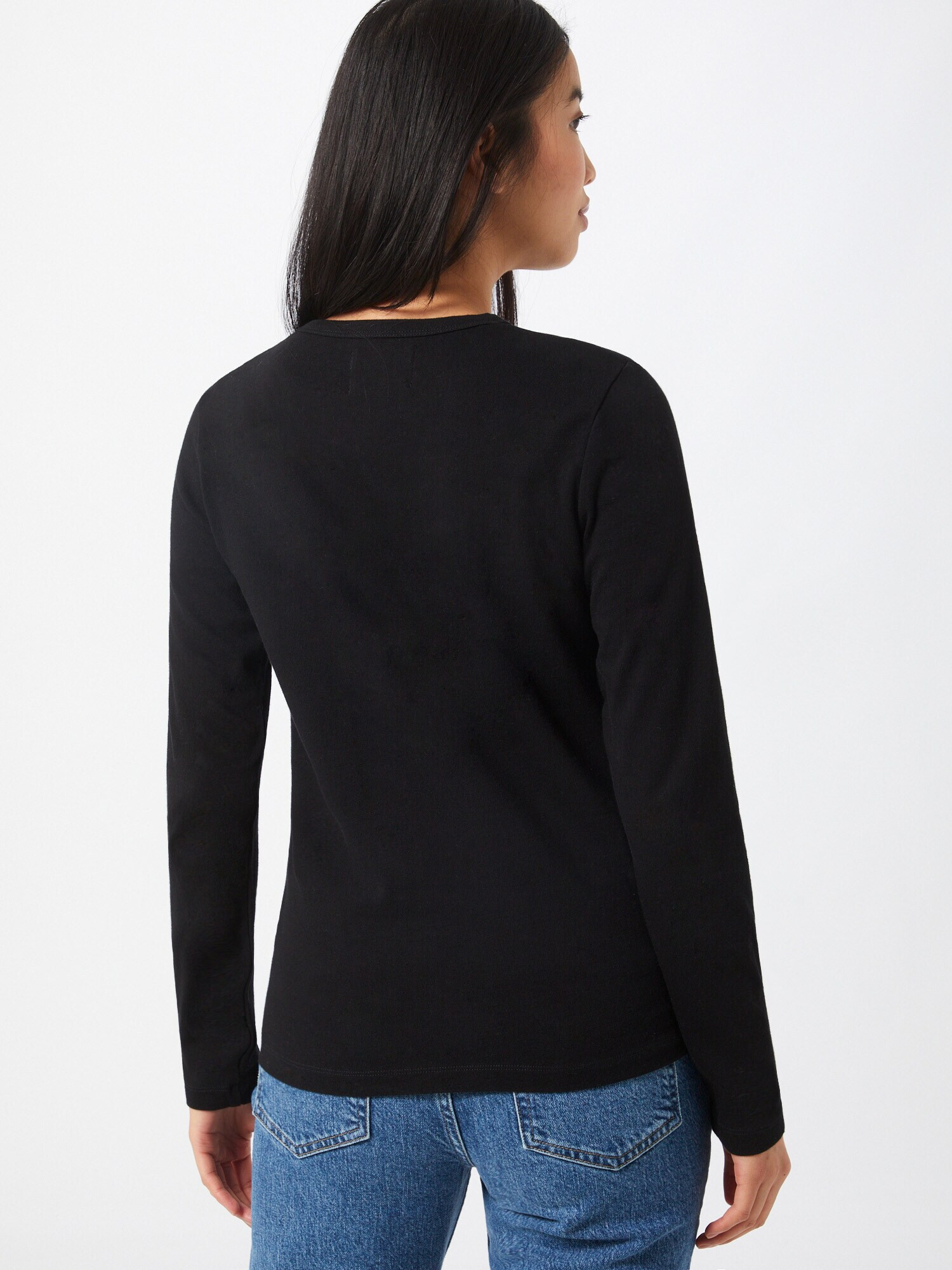 WOOD WOOD Tricou 'Moa' negru - Pled.ro