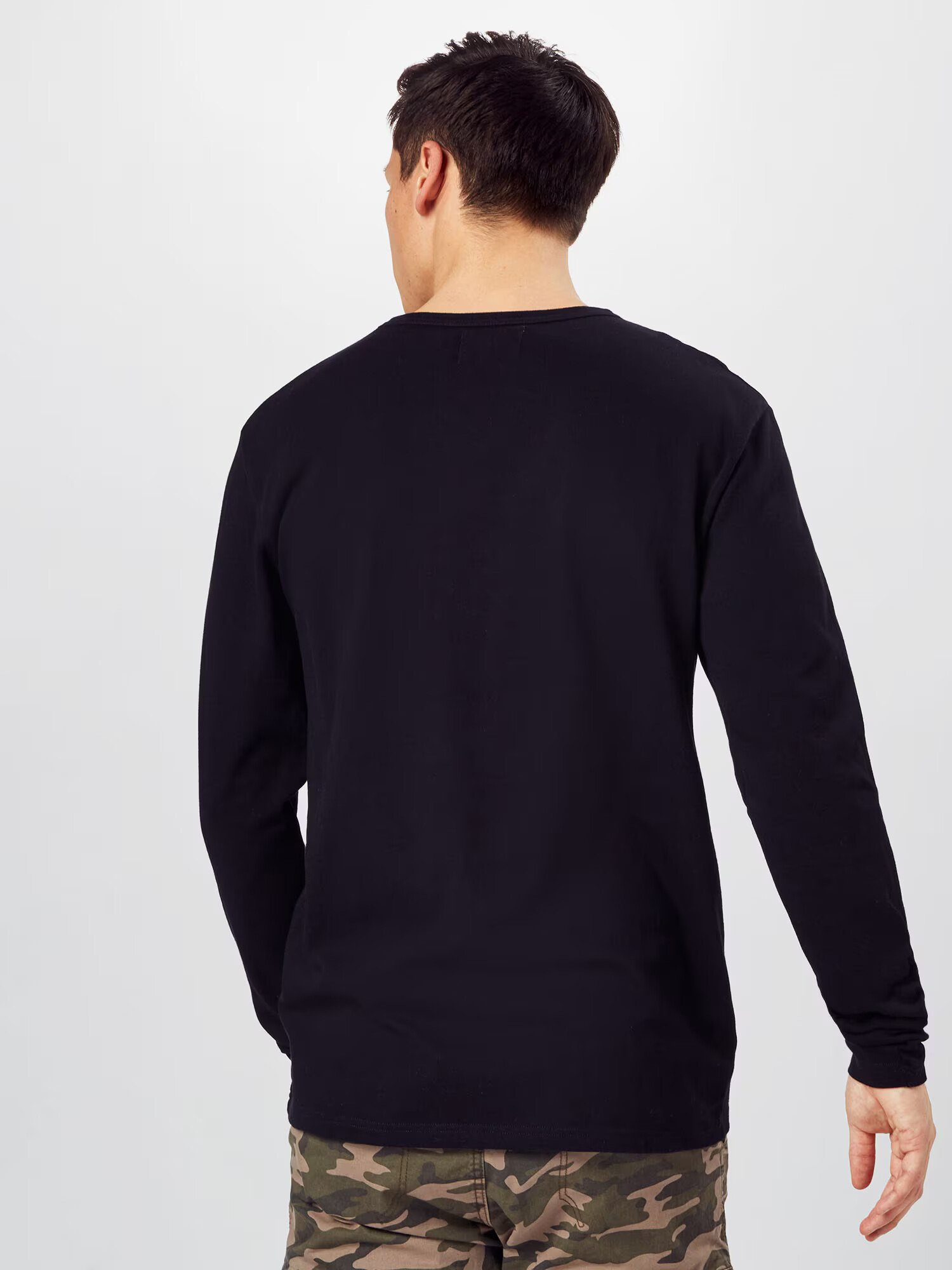 WOOD WOOD Tricou negru - Pled.ro