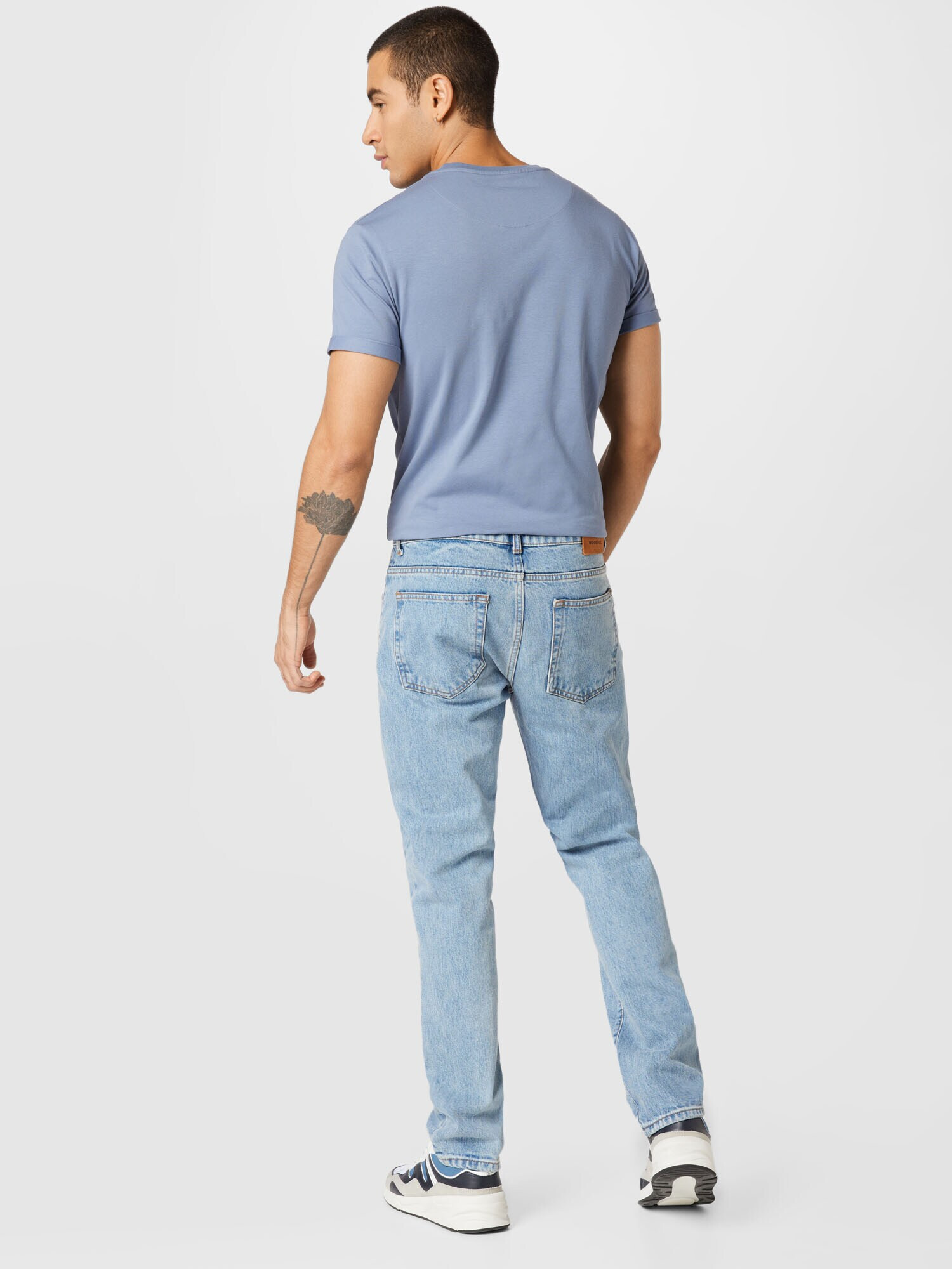 Woodbird Jeans albastru denim - Pled.ro