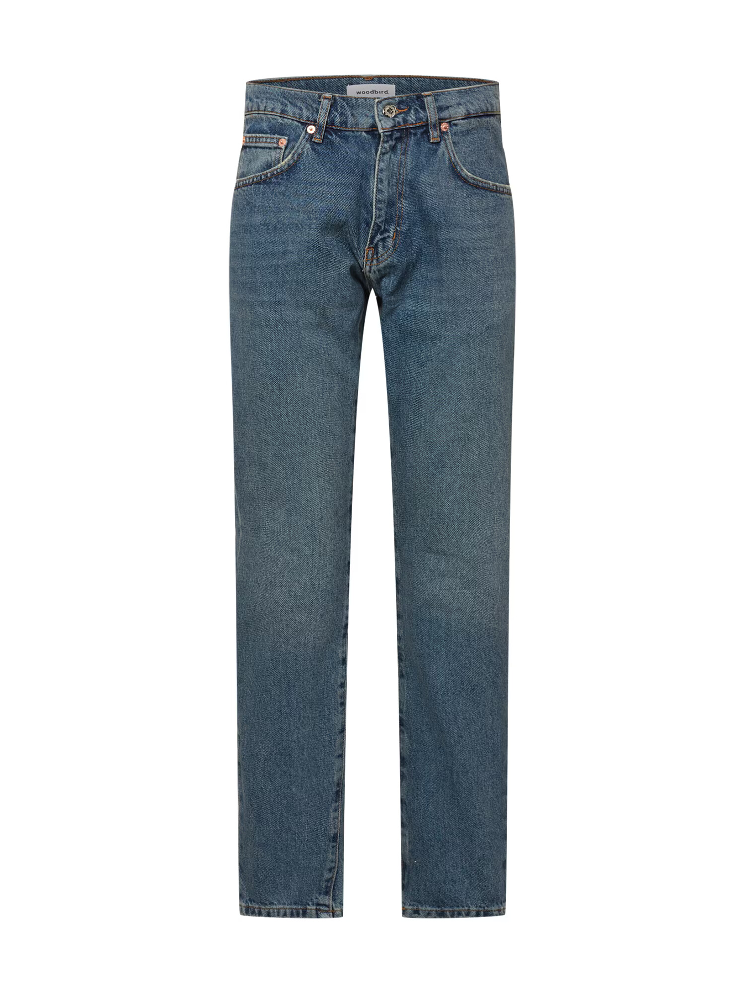 Woodbird Jeans albastru denim - Pled.ro