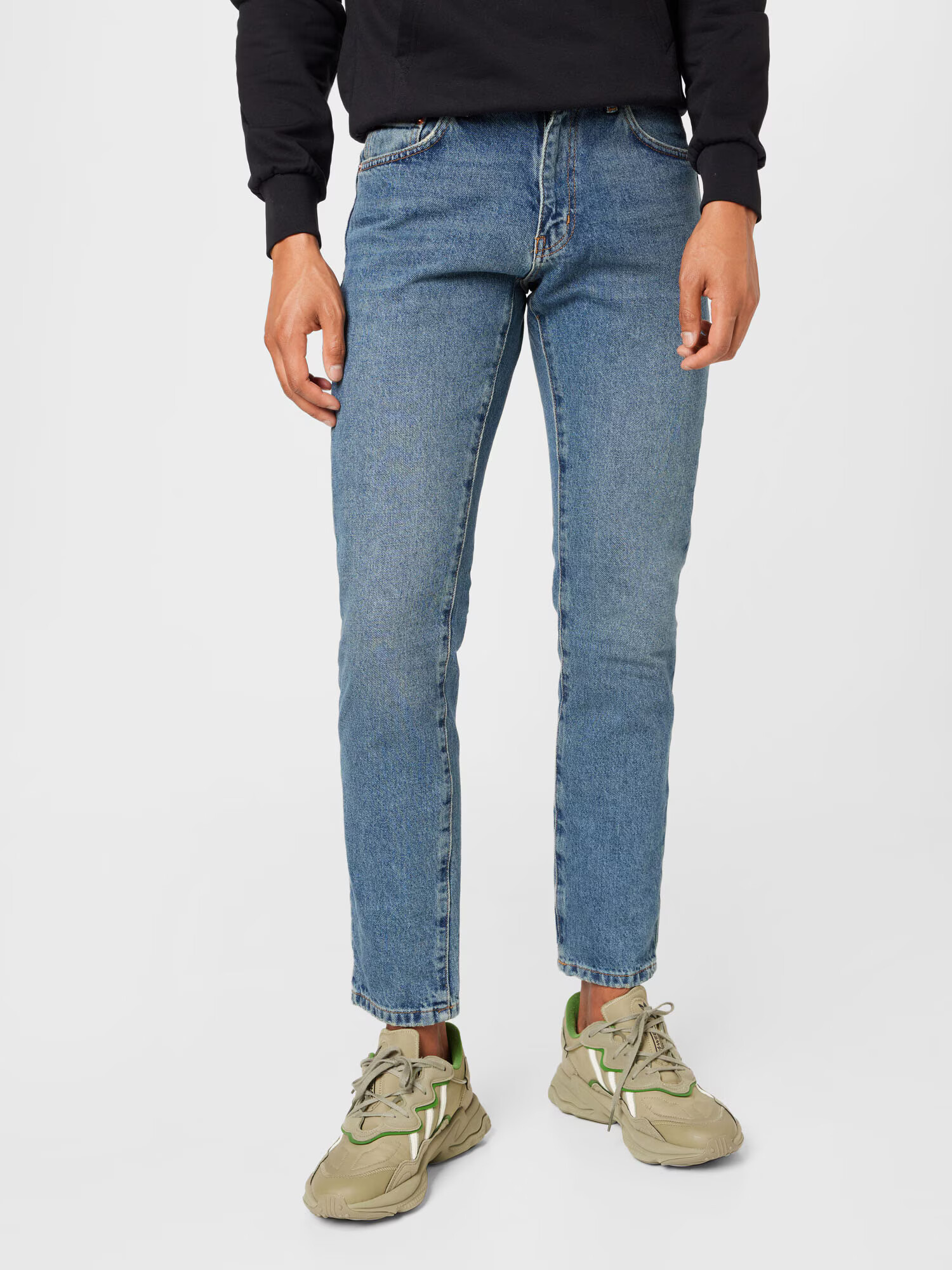 Woodbird Jeans albastru denim - Pled.ro