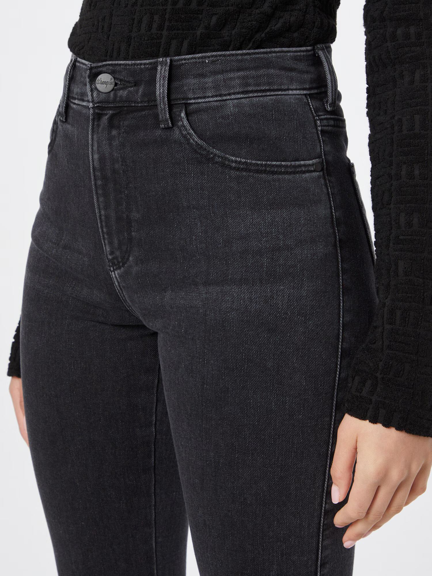 WRANGLER Jeans negru denim - Pled.ro