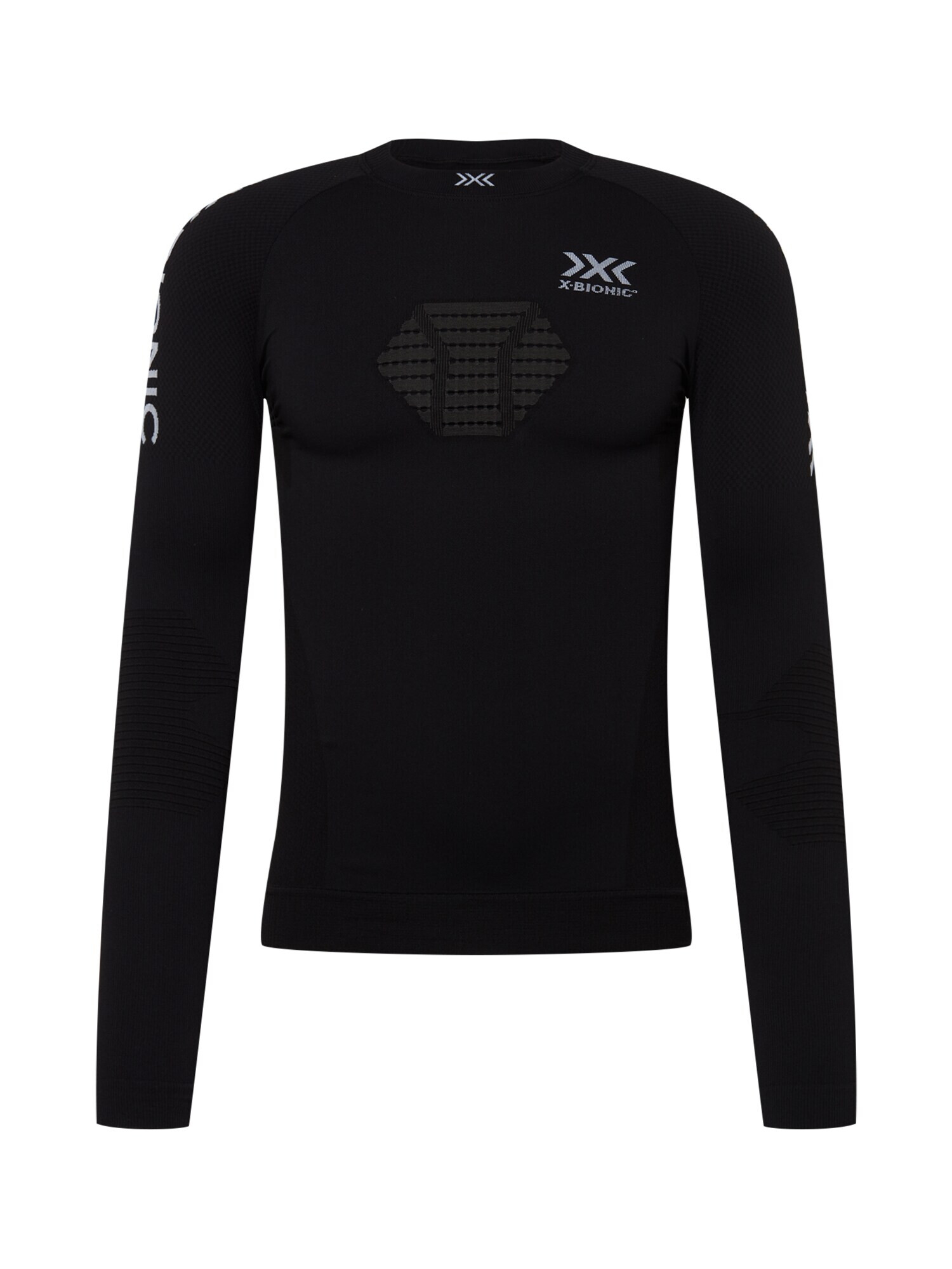 X-BIONIC Tricou funcțional negru / alb - Pled.ro