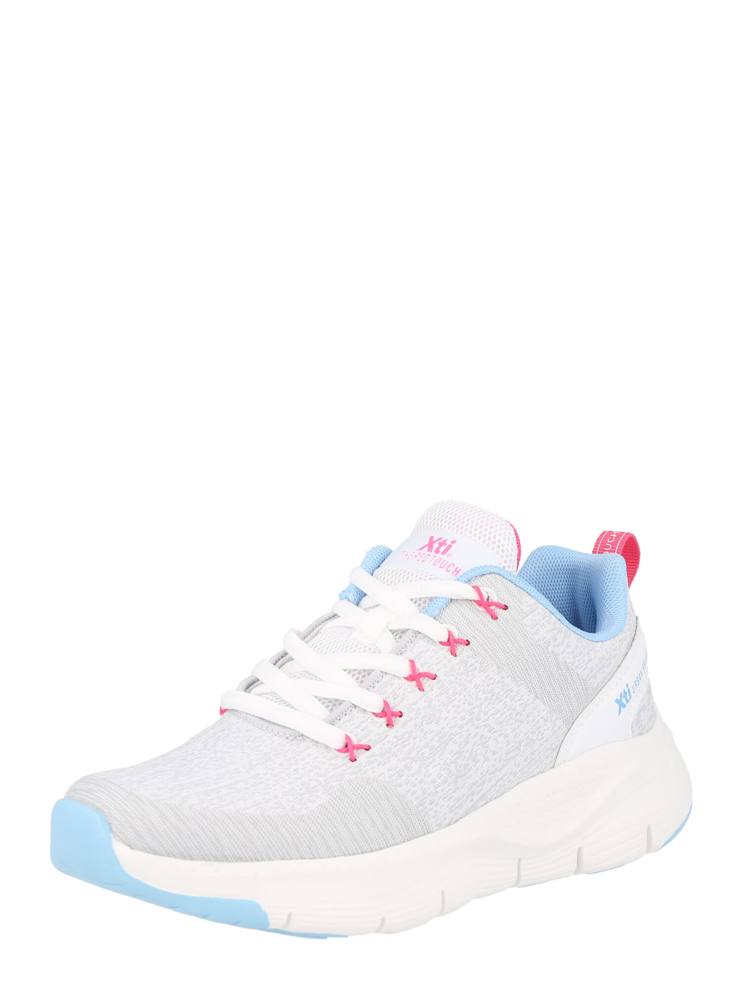 Xti Sneaker low albastru deschis / roz / alb / alb amestacat - Pled.ro