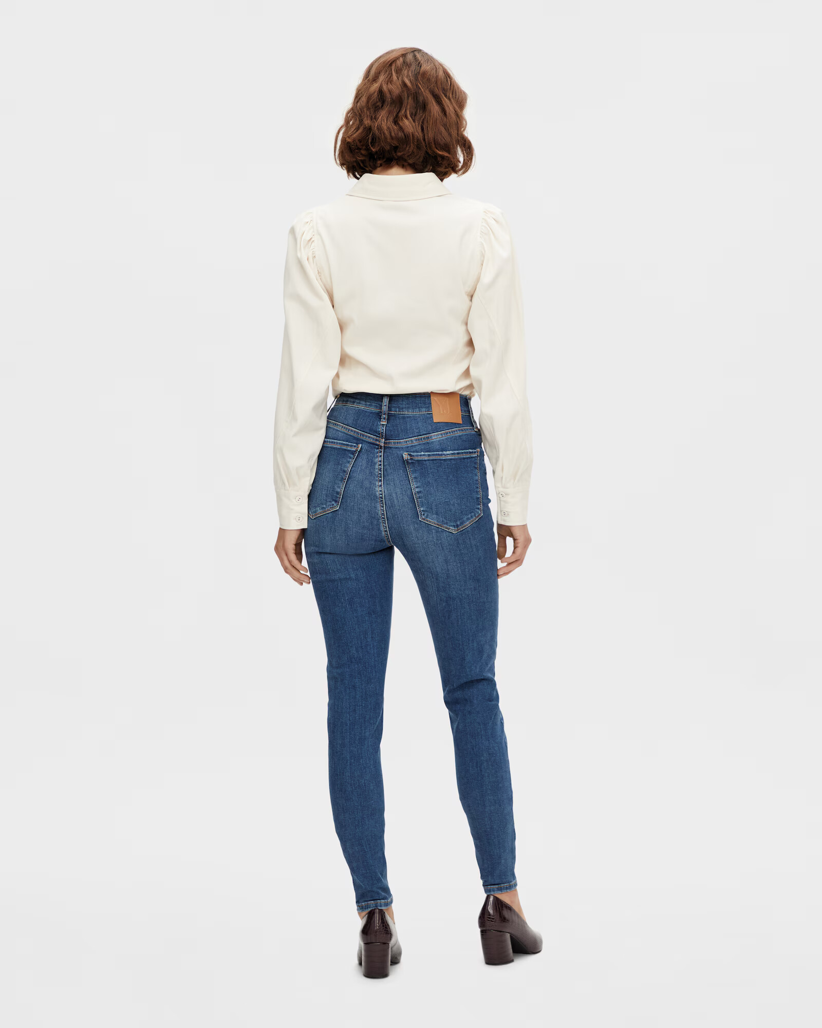 Y.A.S Jeans 'Ayo' albastru denim - Pled.ro