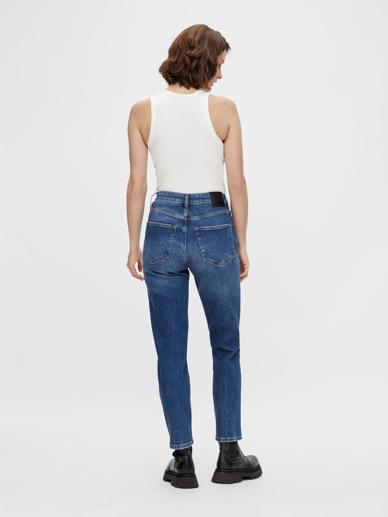 Y.A.S Jeans 'Zeo' albastru denim - Pled.ro