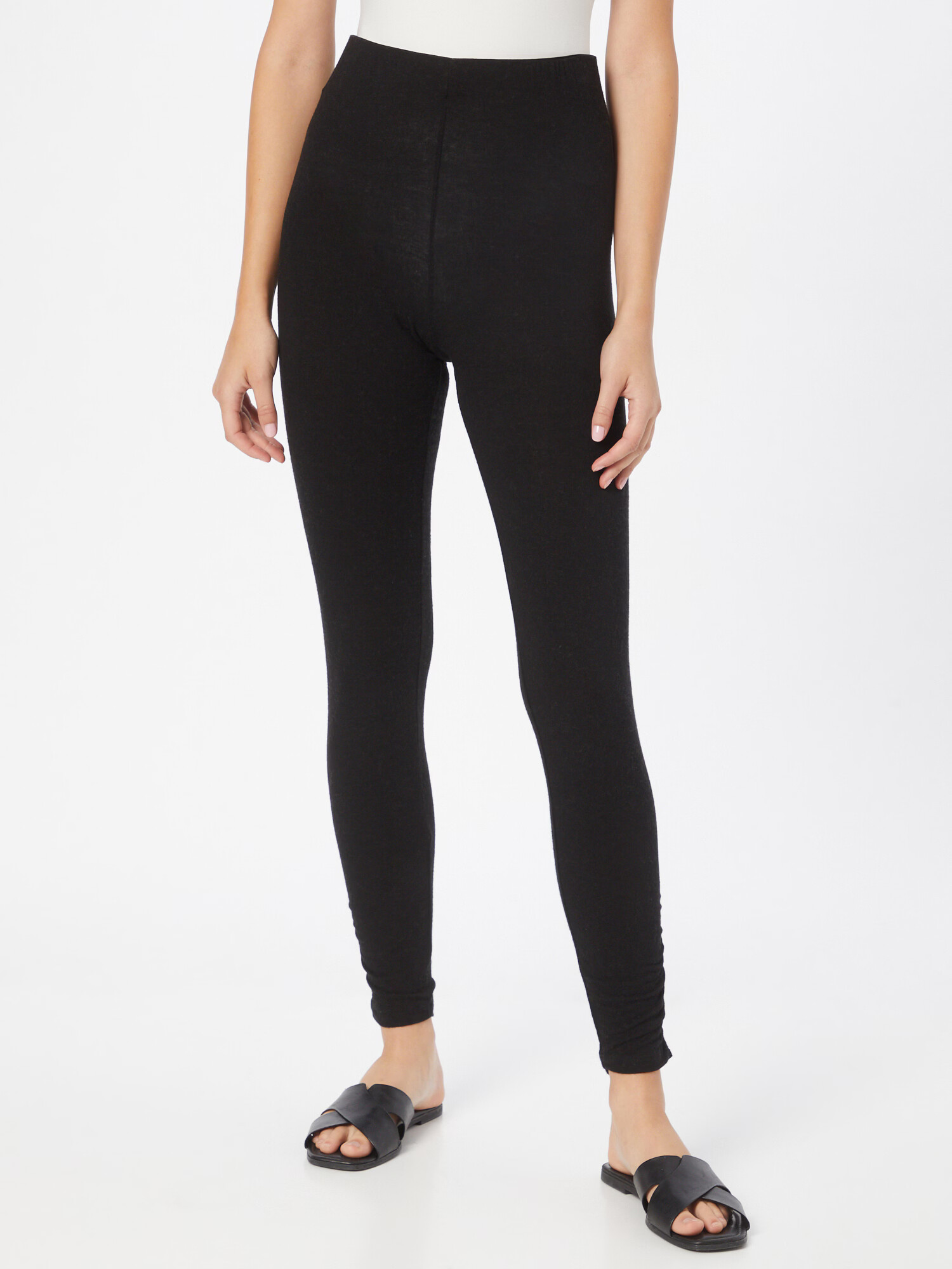 Y.A.S Leggings 'WOOLA' negru - Pled.ro