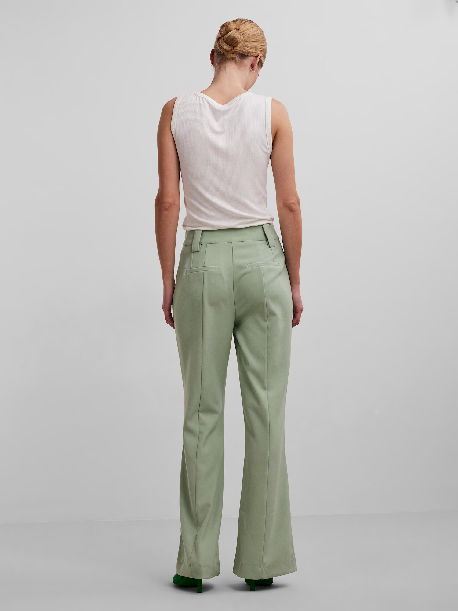 Y.A.S Pantaloni verde pastel - Pled.ro