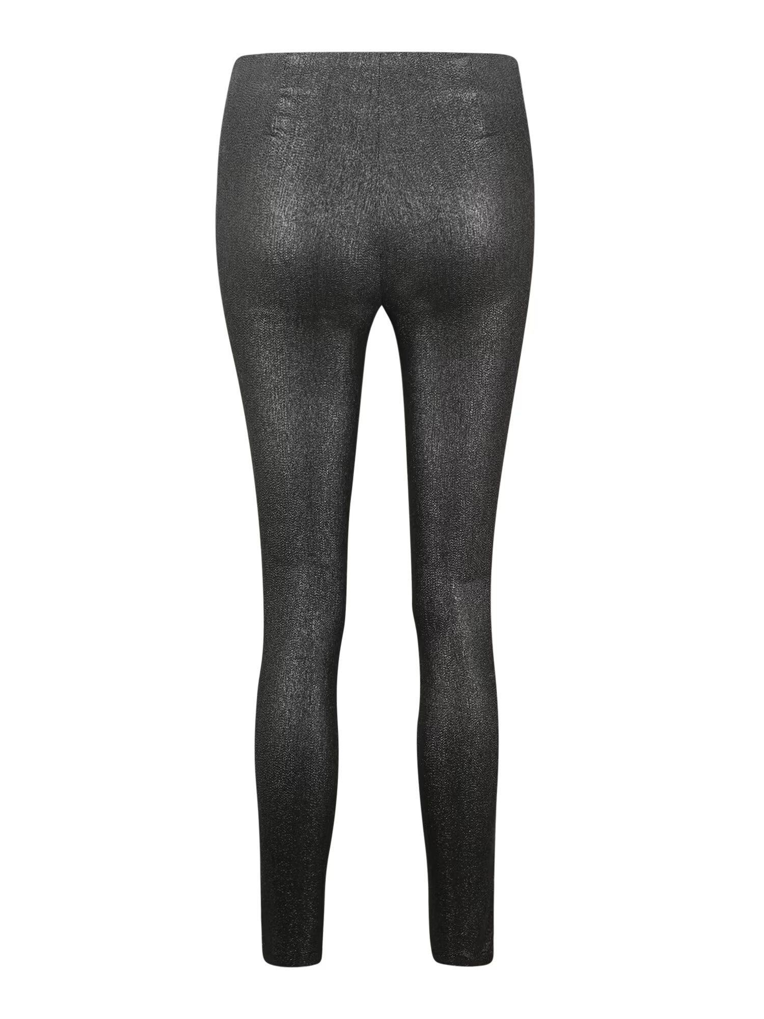 Y.A.S Petite Pantaloni 'Taylor' negru / argintiu - Pled.ro