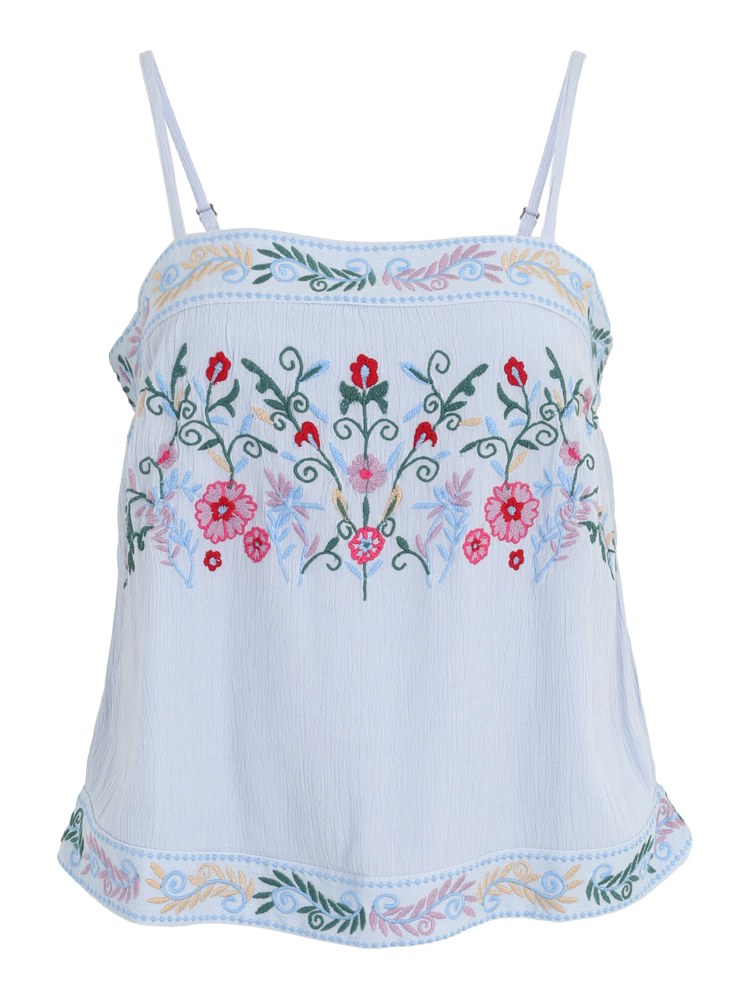 Y.A.S Petite Top 'CHELLA' albastru fumuriu / albastru deschis / verde smarald / roz / roșu - Pled.ro