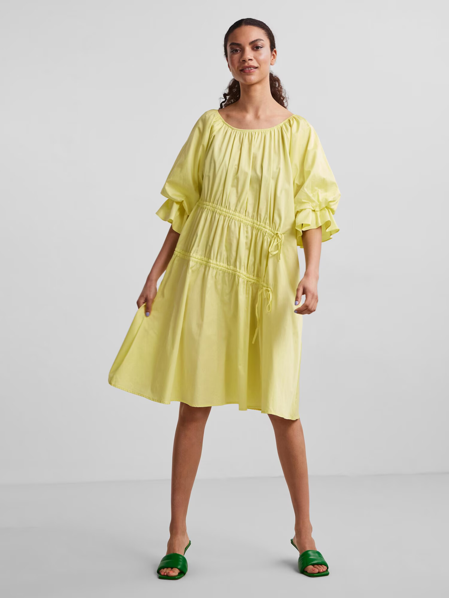 Y.A.S Rochie 'CARO' galben citron - Pled.ro