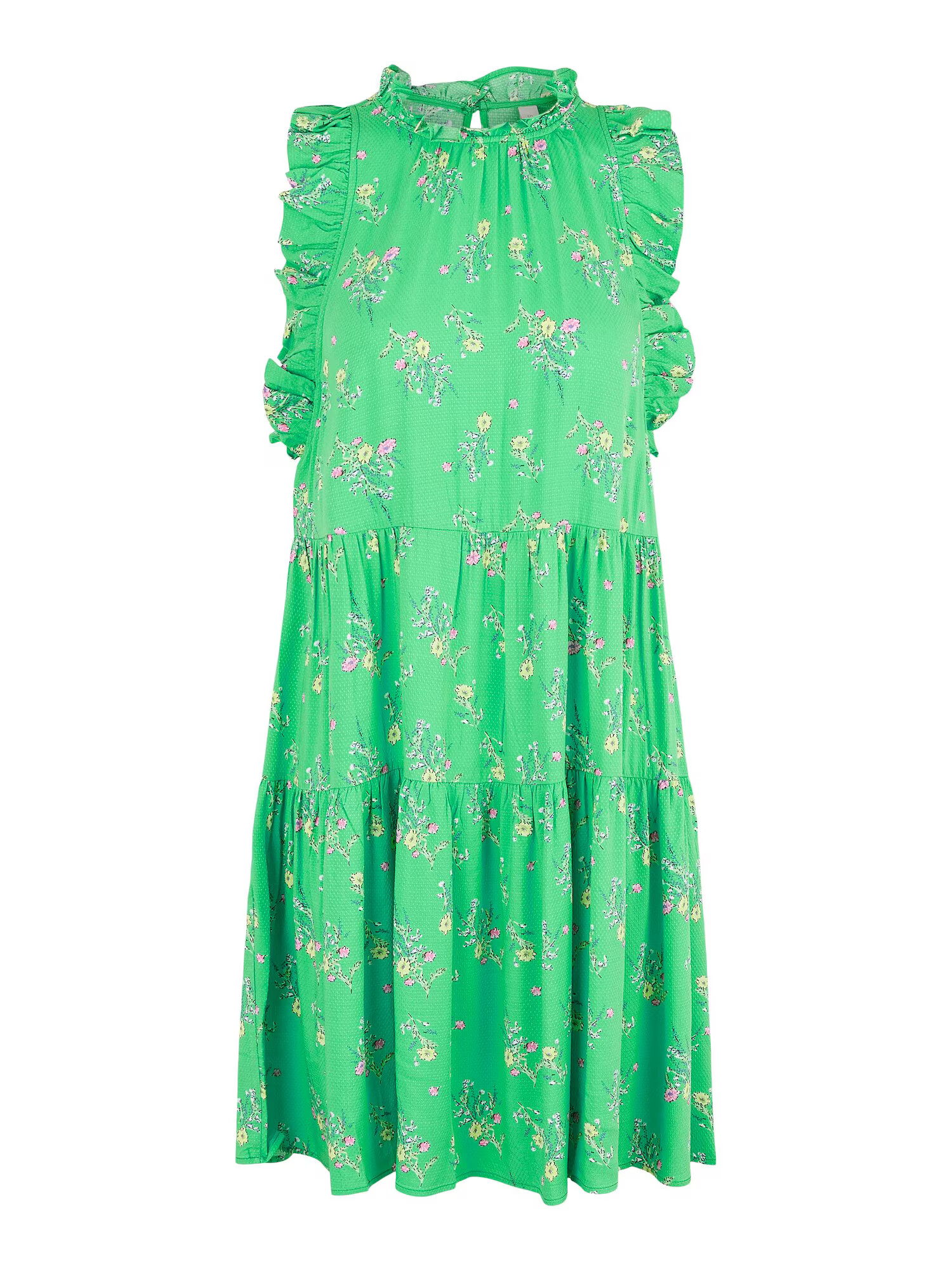 Y.A.S Rochie 'Ofelia' galben deschis / verde / roz deschis - Pled.ro