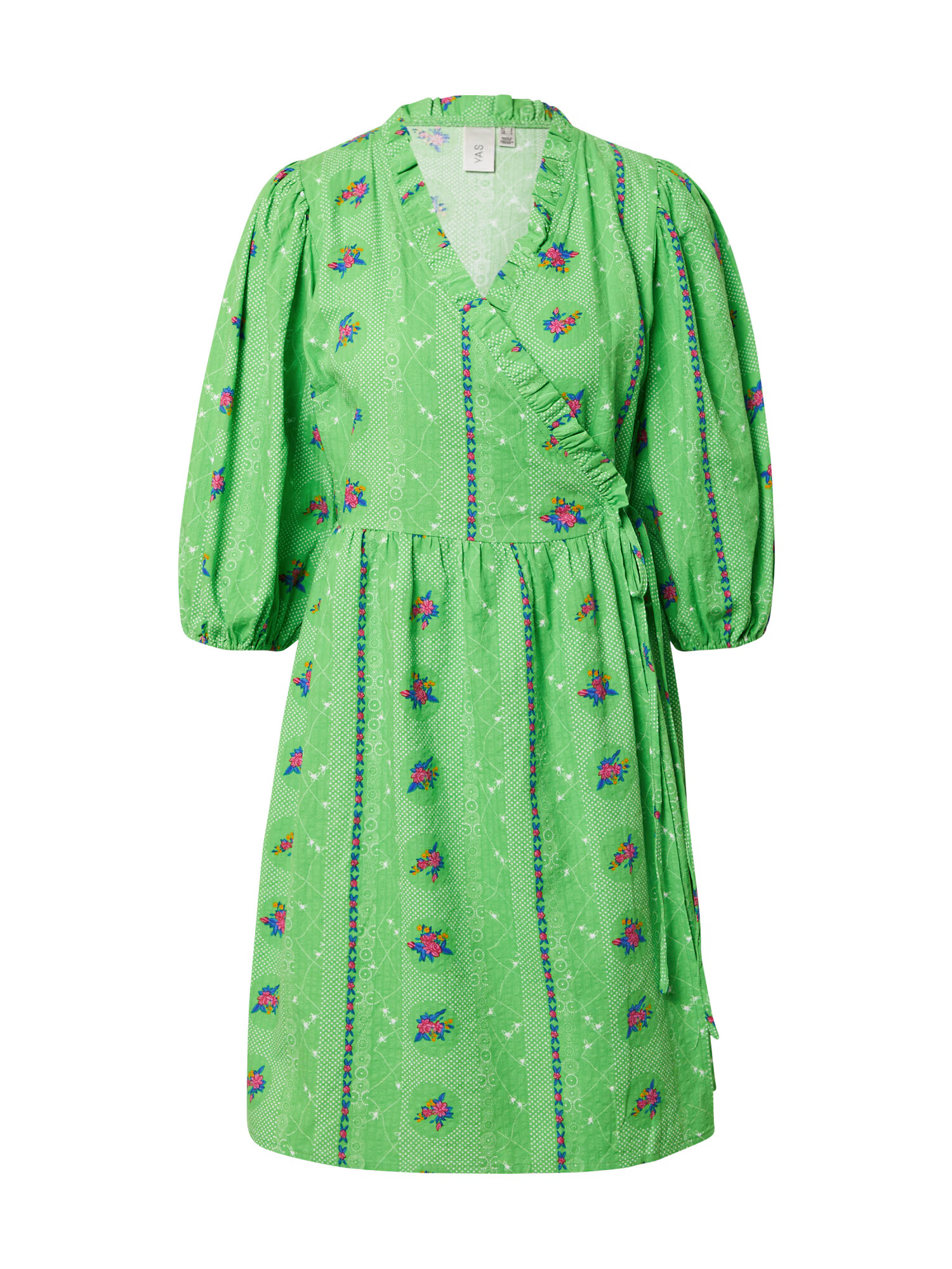 Y.A.S Rochie 'Picnic' albastru / galben / verde / roz / alb - Pled.ro