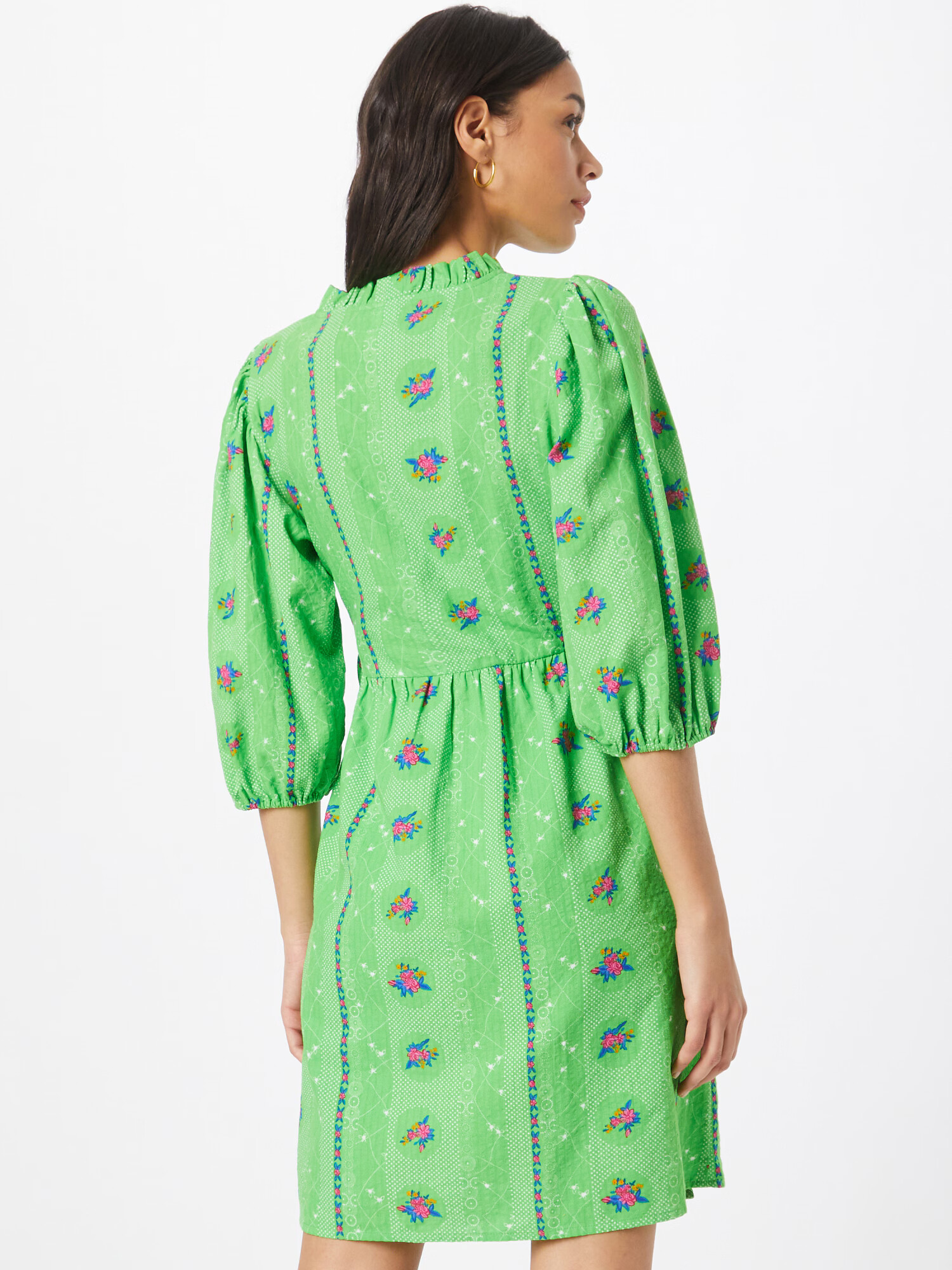 Y.A.S Rochie 'Picnic' albastru / galben / verde / roz / alb - Pled.ro