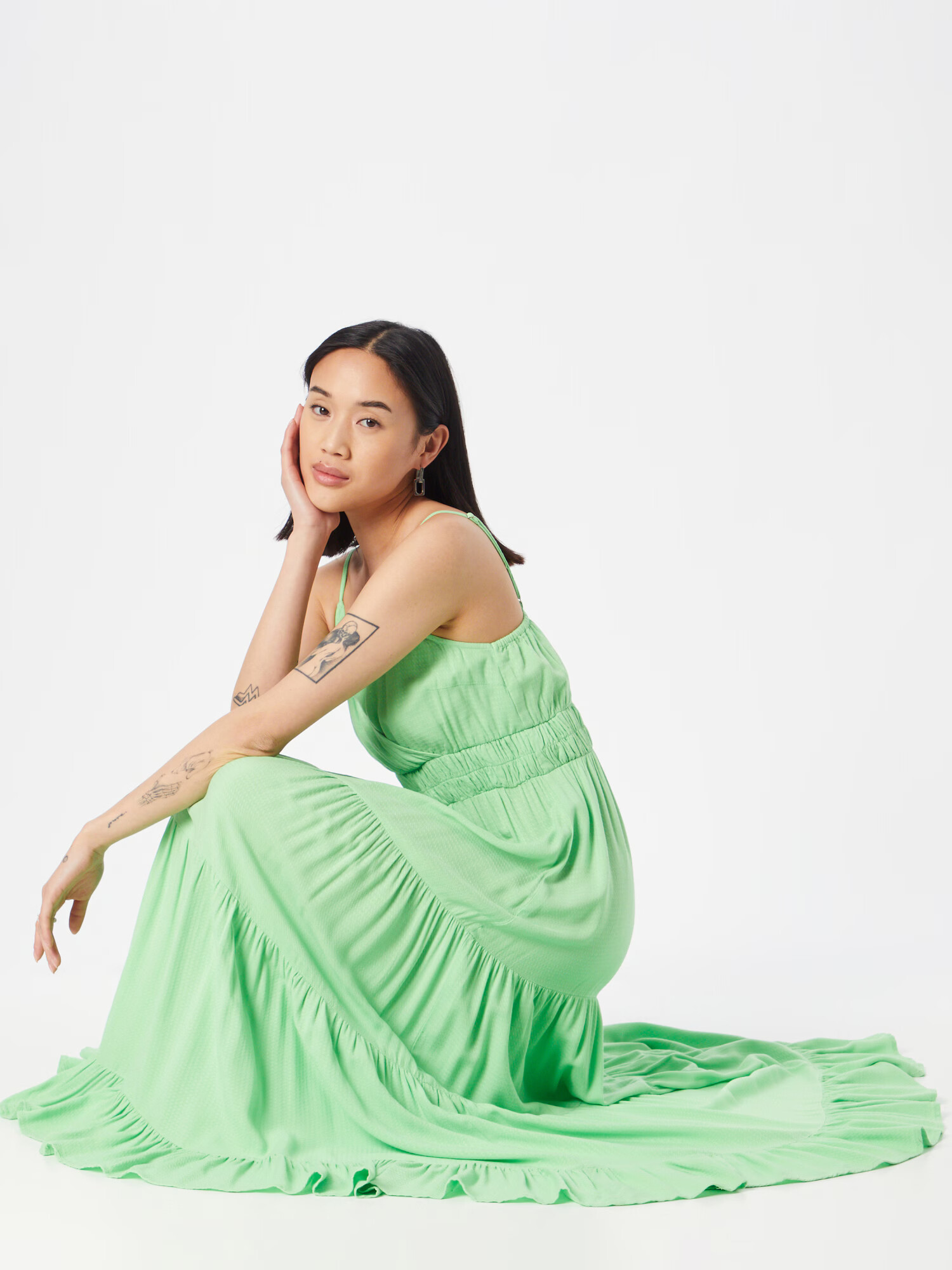 Y.A.S Rochie 'SIRALA' verde - Pled.ro