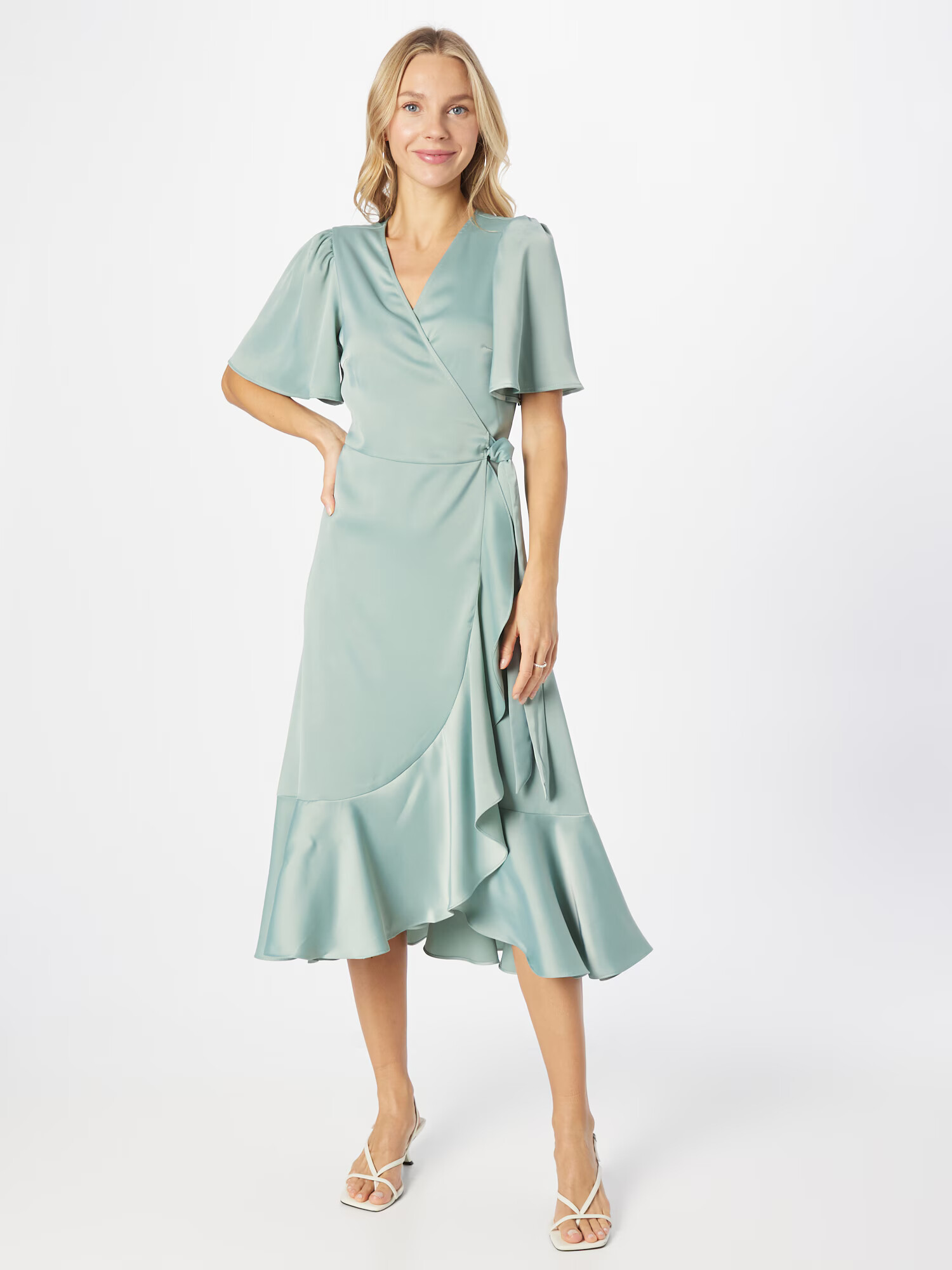 Y.A.S Rochie 'THEA' verde pastel - Pled.ro