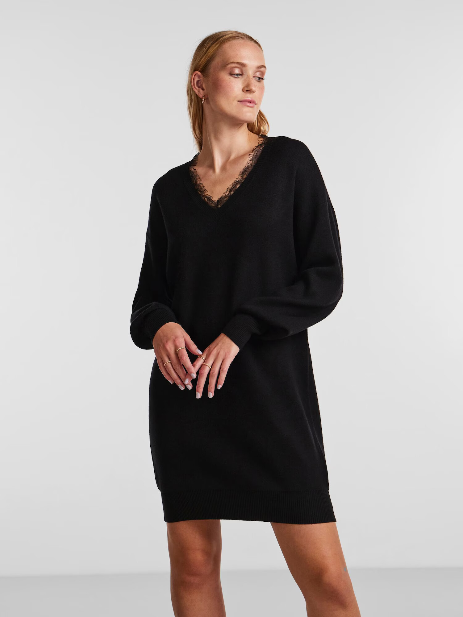 Y.A.S Rochie tricotat 'Bridie' negru - Pled.ro