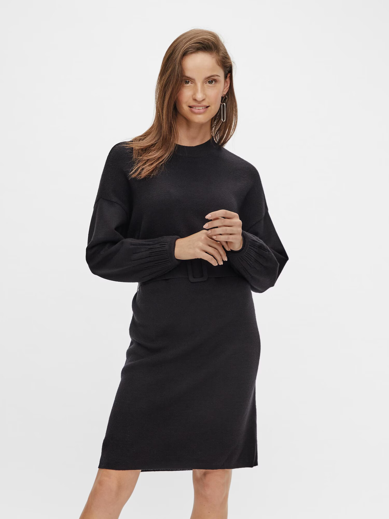 Y.A.S Rochie tricotat 'Henry' negru - Pled.ro