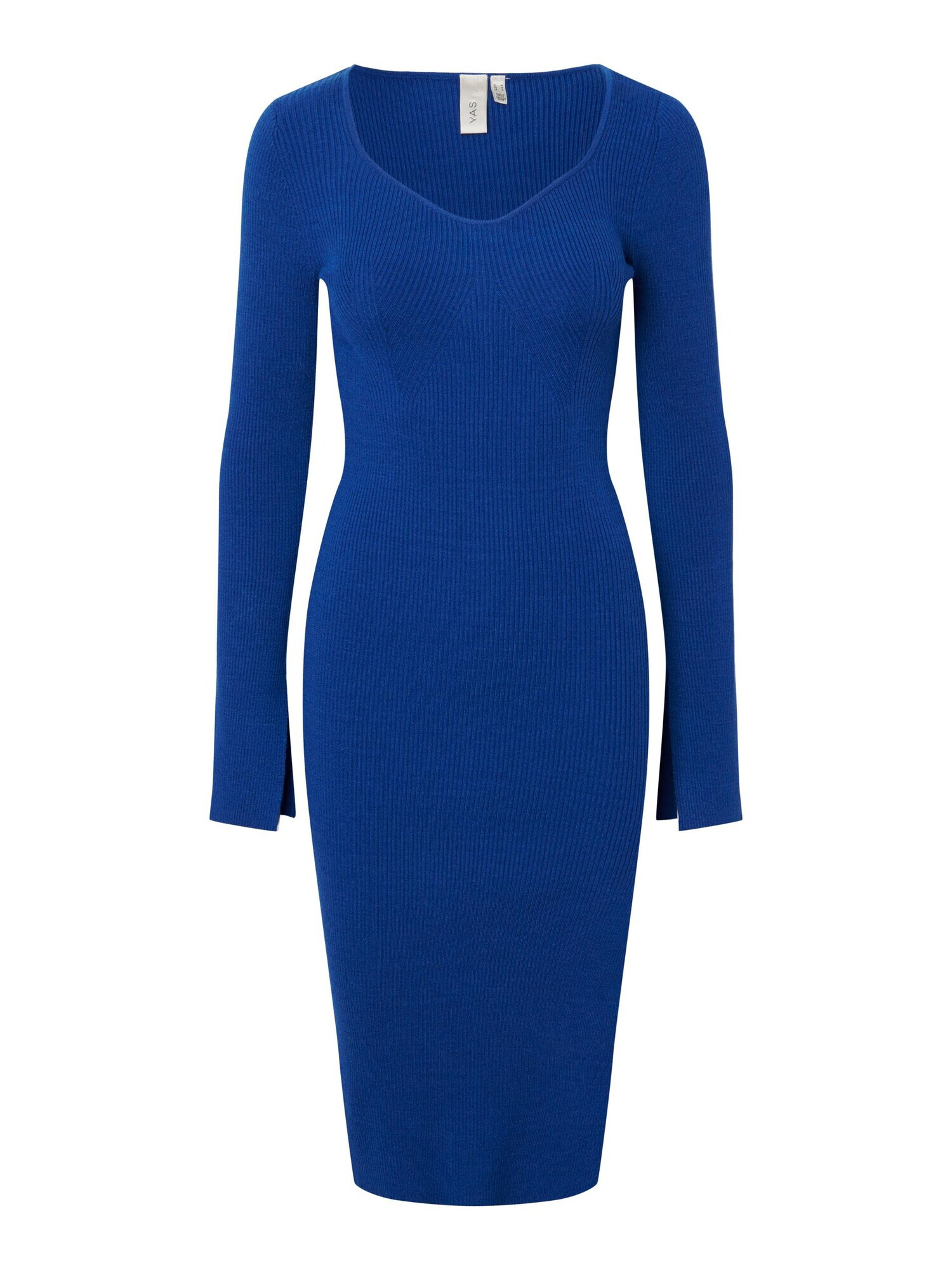 Y.A.S Rochie tricotat 'Livia' albastru cobalt - Pled.ro