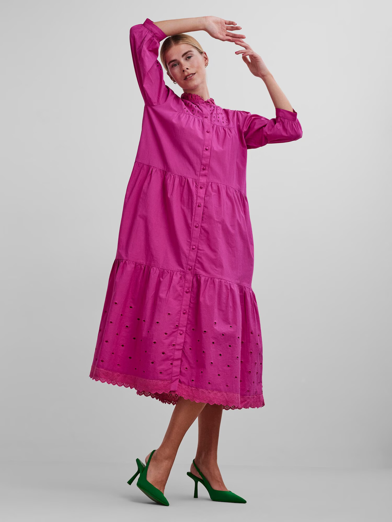 Y.A.S Rochie 'Violetta' fucsia - Pled.ro