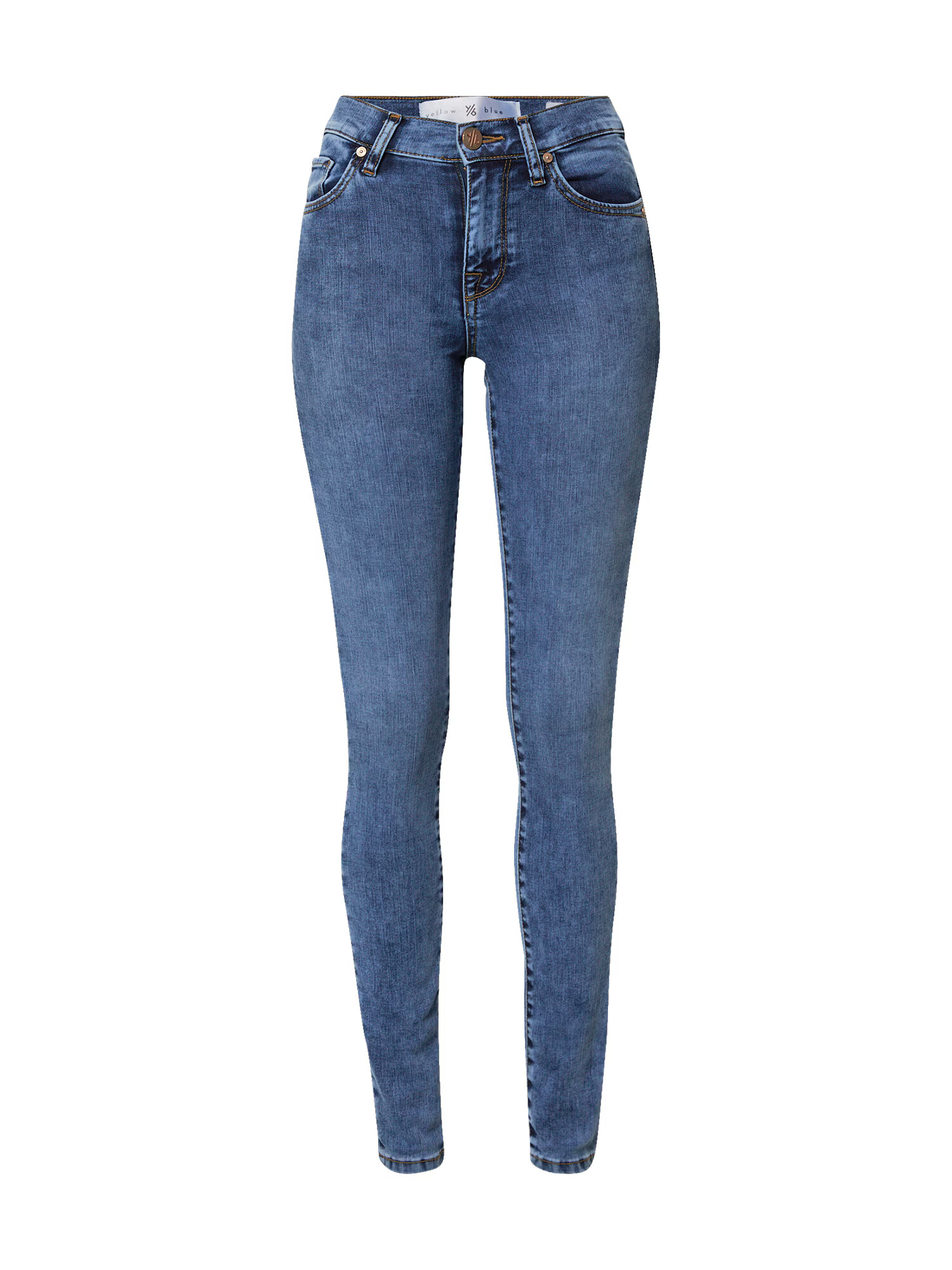 Yellow Blue Denim Jeans 'New Soph' albastru denim - Pled.ro