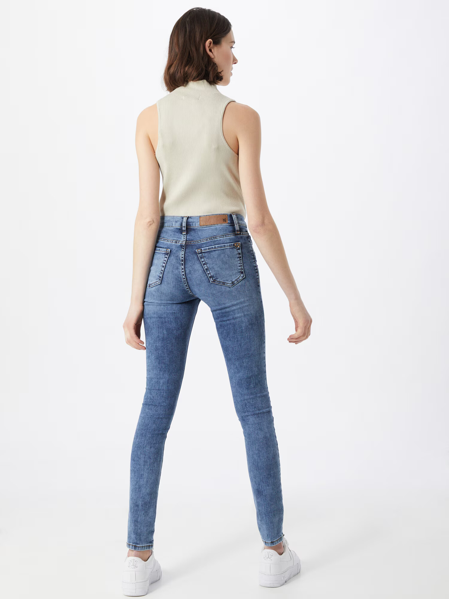 Yellow Blue Denim Jeans 'New Soph' albastru denim - Pled.ro