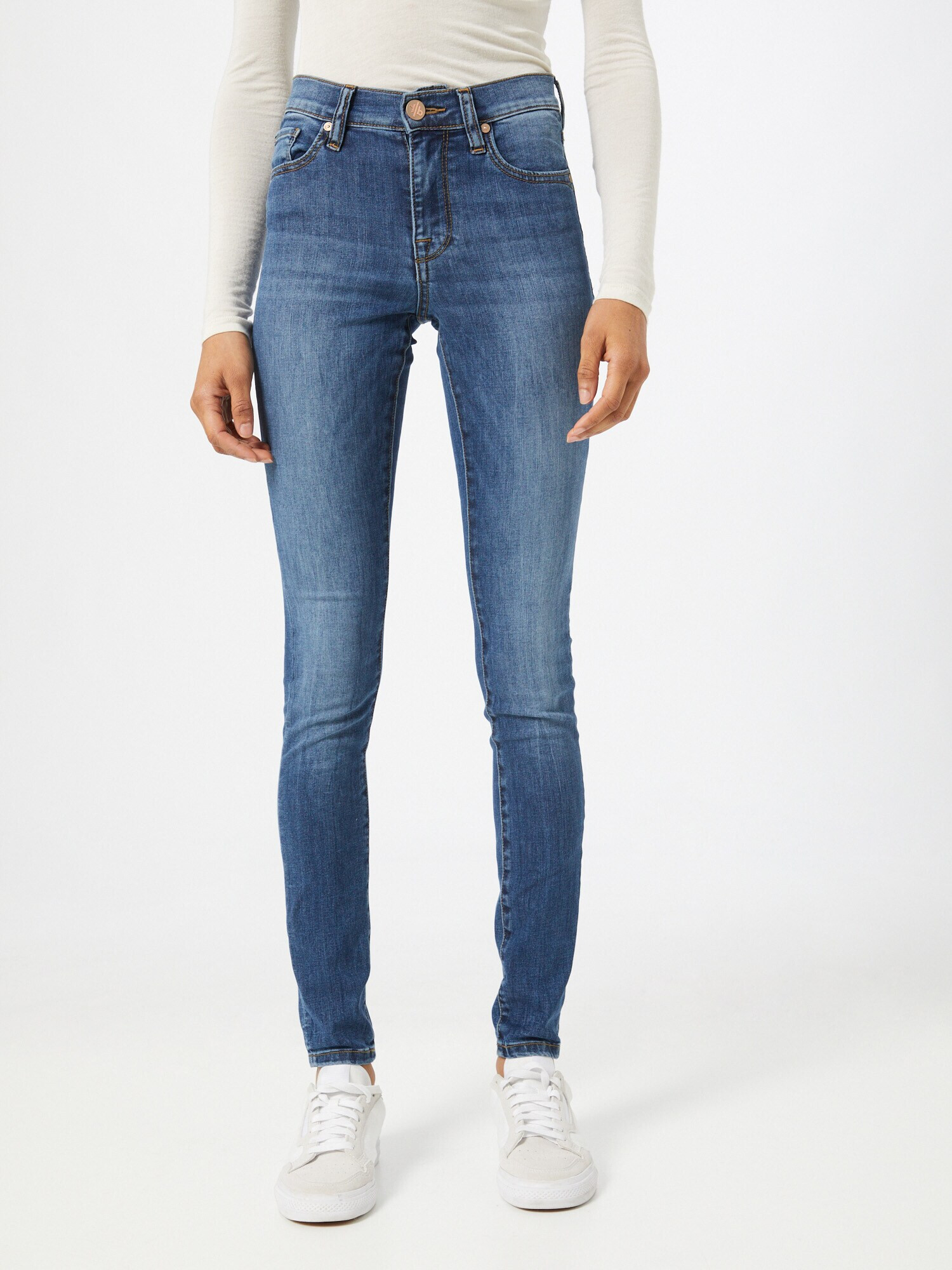 Yellow Blue Denim Jeans 'New Soph' albastru denim - Pled.ro